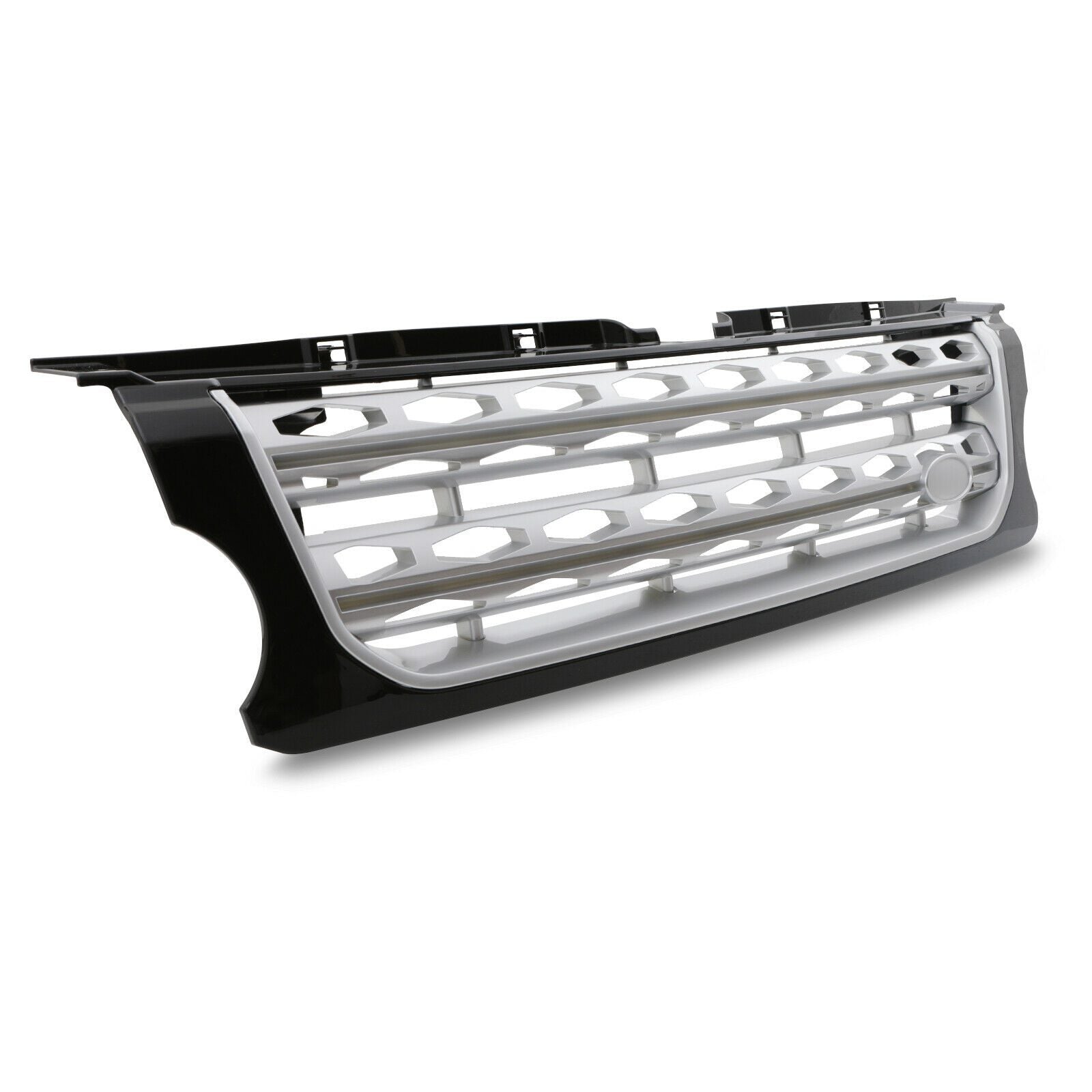 Predator 4x4 Black And Silver Grille To Fit Land Rover Discovery 4 15-17
