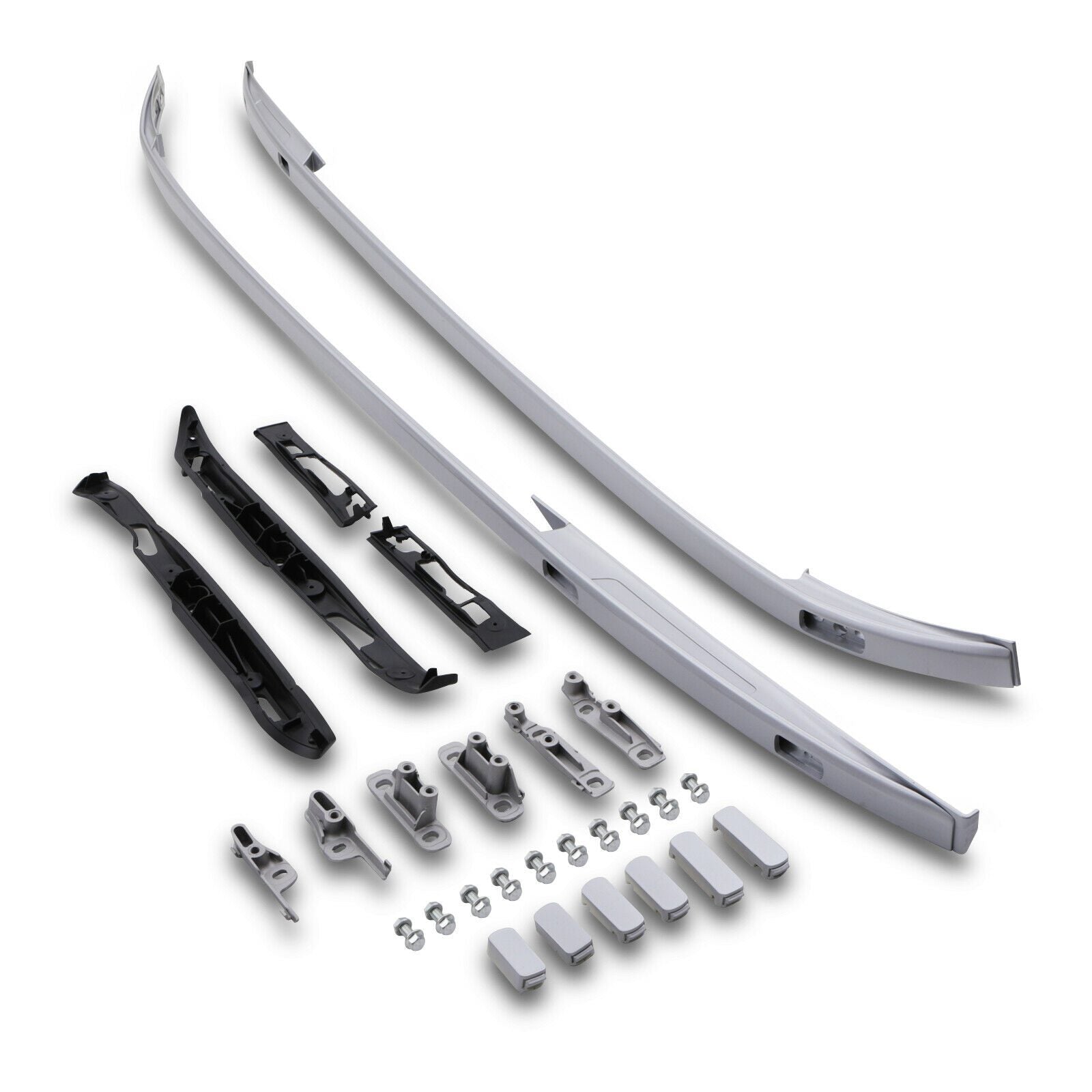 Predator 4x4 Silver Panoramic Roof Rails To Fit Land Rover Discovery Sport 15-