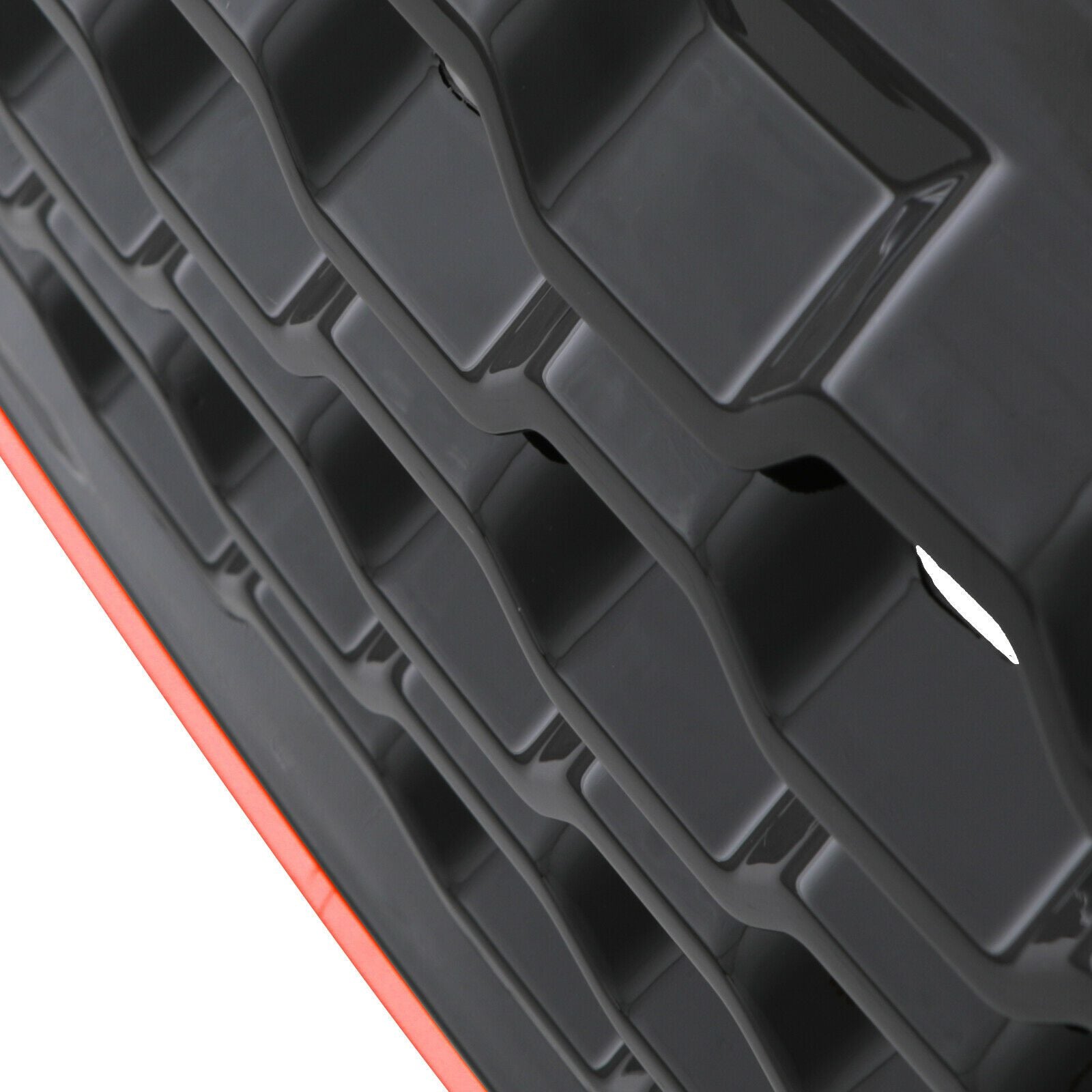 Predator 4x4 Black & Red Dynamic Style Front Grille To Fit Range Rover Evoque L551 19+