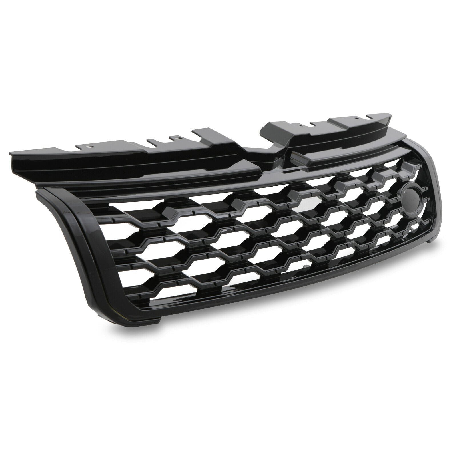 Predator 4x4 Gloss Black Hex Style Grille To Fit Land Rover Range Rover Evoque 10-17