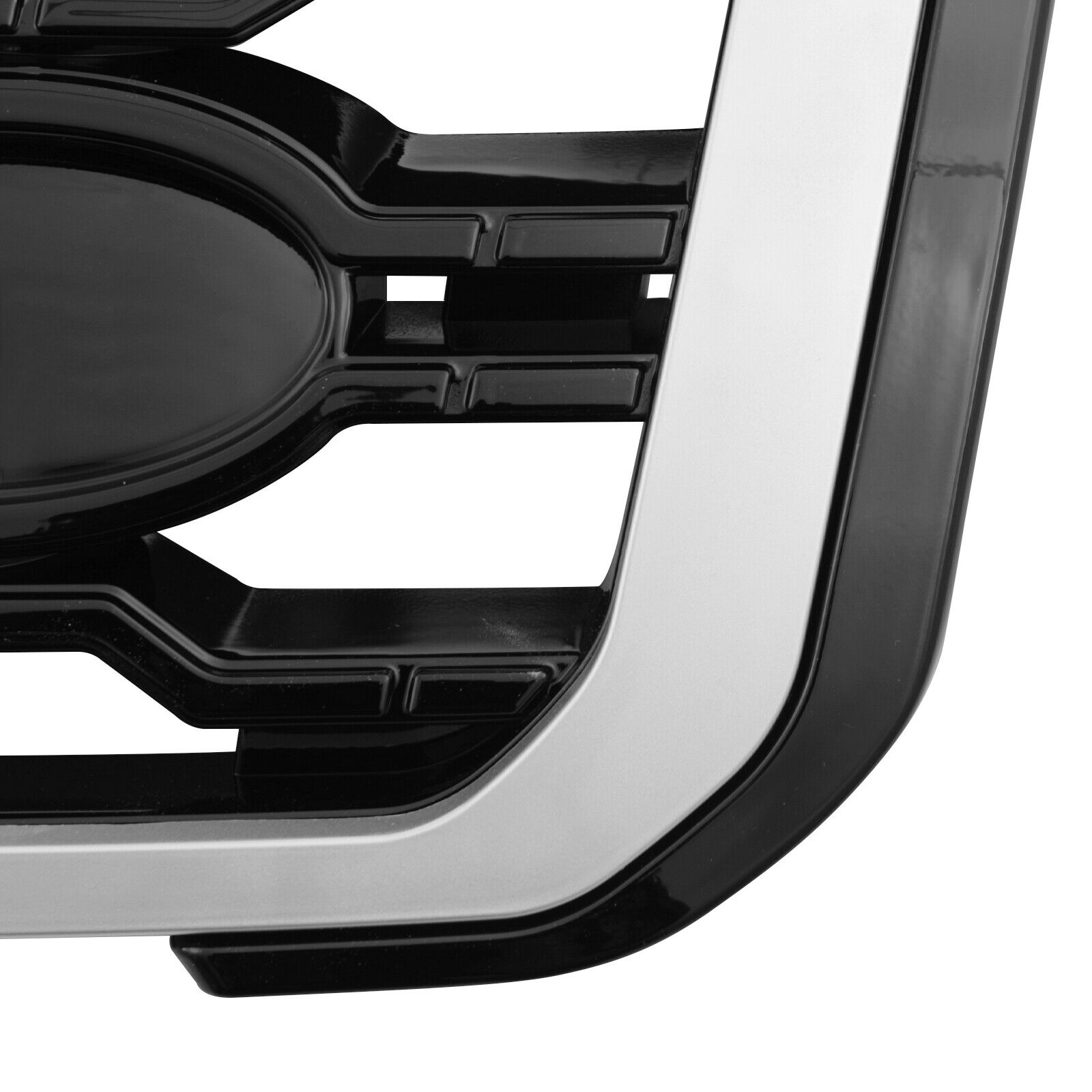 Predator 4x4 Front Black & Silver Hex Style To Fit Land Rover Range Rover Evoque 10-17
