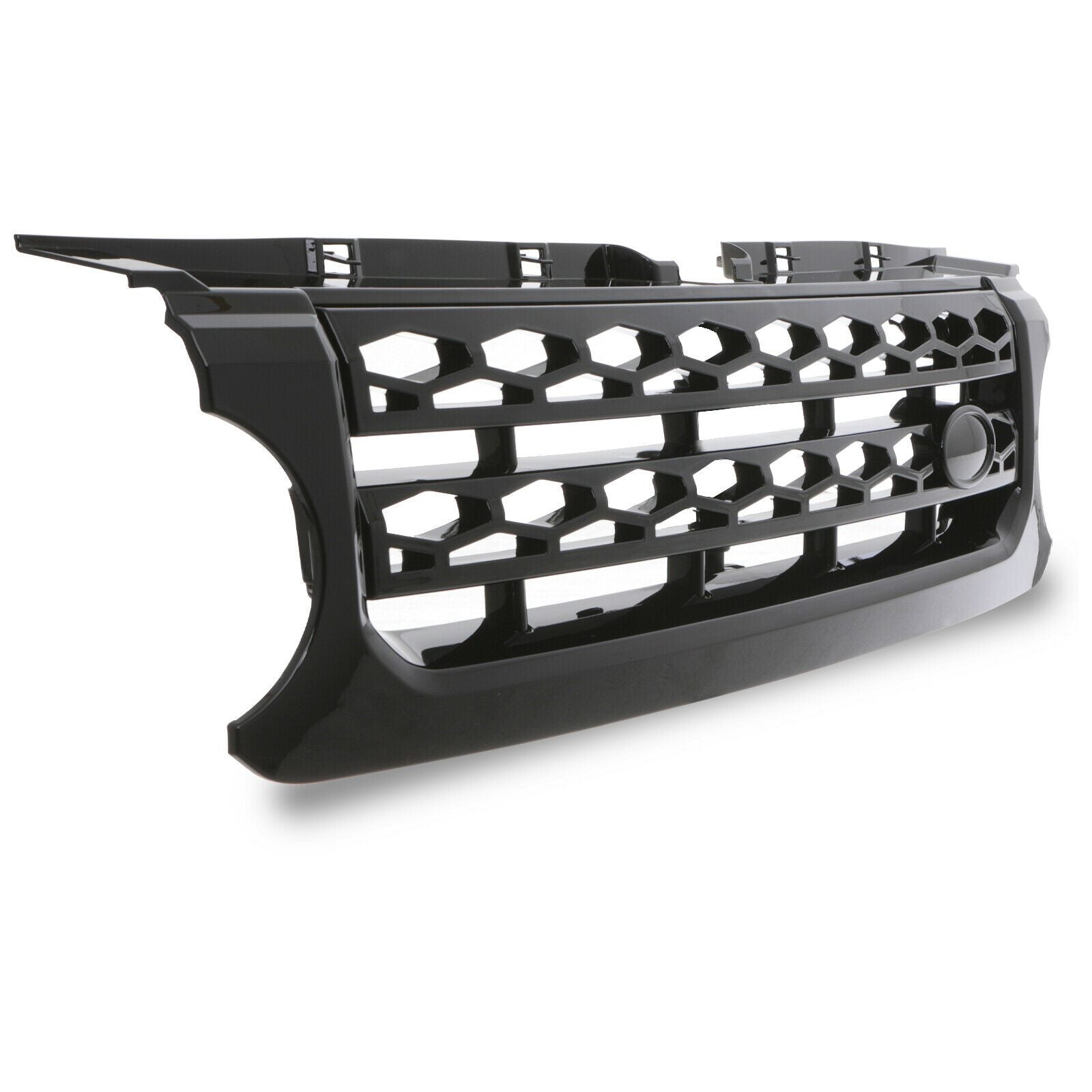 Predator 4x4 Gloss Black Grille To Fit Land Rovery Discovery 4 10-13