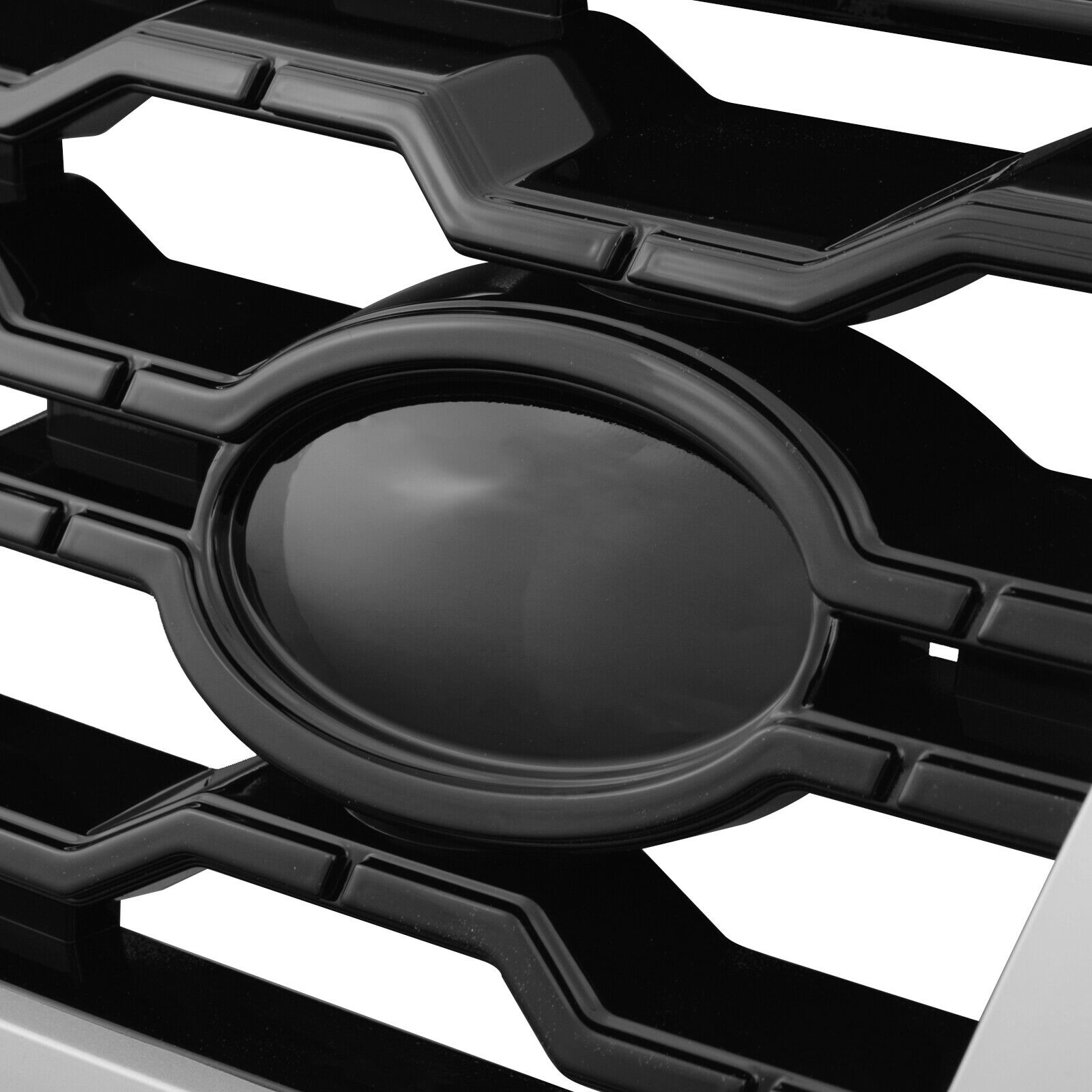 Predator 4x4 Front Black & Silver Hex Style To Fit Land Rover Range Rover Evoque 10-17