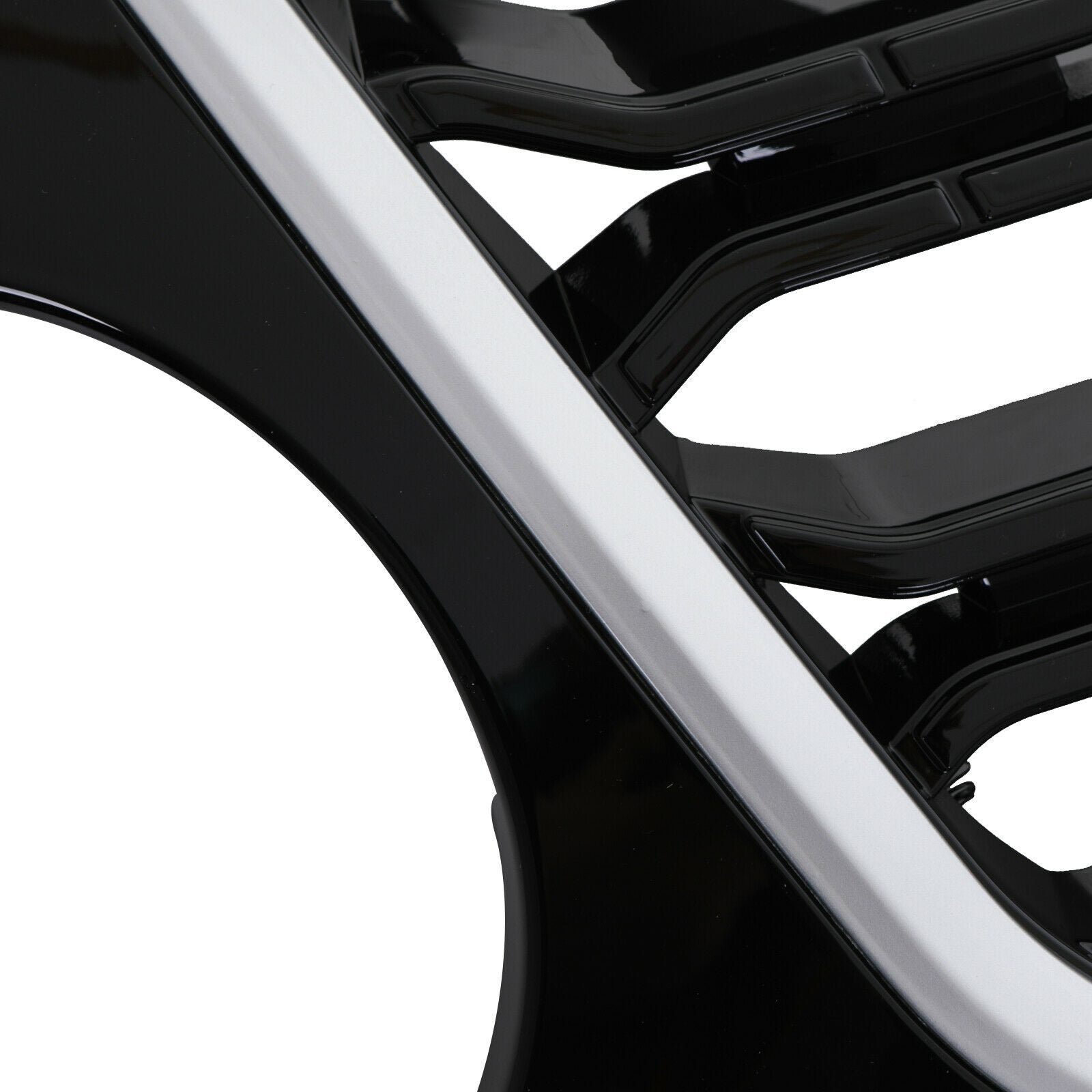 Predator 4x4 Black & Silver Facelift Upgrade Front Grille To Fit Range Rover Sport 14-17