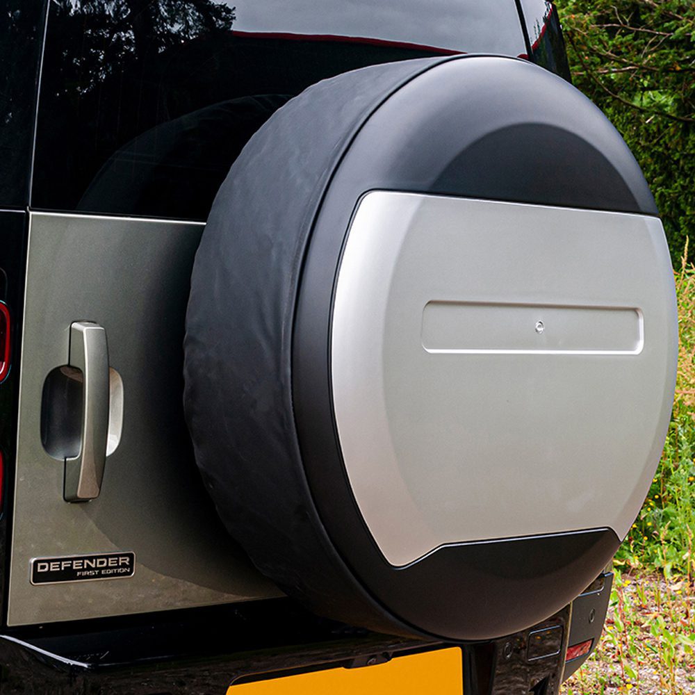 Predator 4x4 Silver Spare Wheel Cover To Fit Land Rover Defender L663 2020+