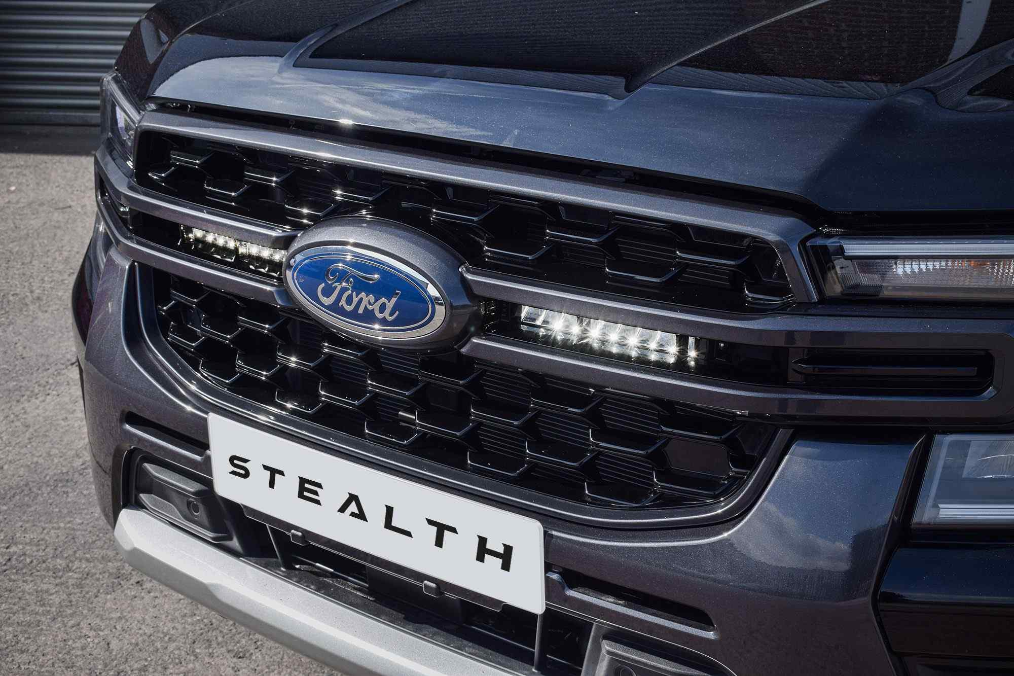 Stealth Ford Ranger T9 2023+ Twin 10" Luminous LED Integration Grille Kit - 7,560 Lumens