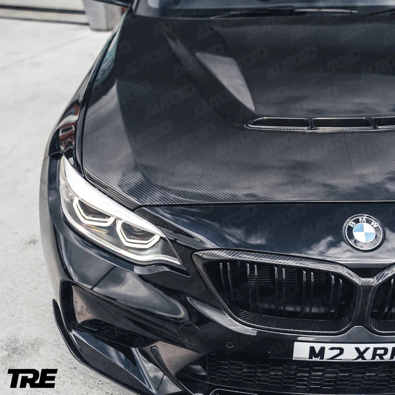 BMW M2 Competition F87 Pre-preg Carbon Fibre Kidney Grille Surround by TRE (2018-2021)