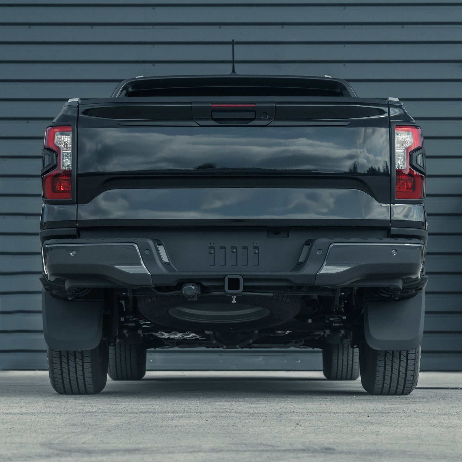 Ford Ranger T9 2023+ Matte Black Tail Light Surrounds