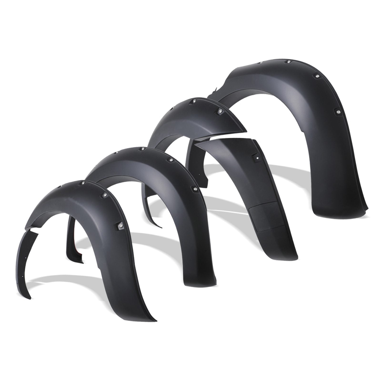 Ford Ranger T8 19-22 Matte Black Wide Wheel Arch Kit