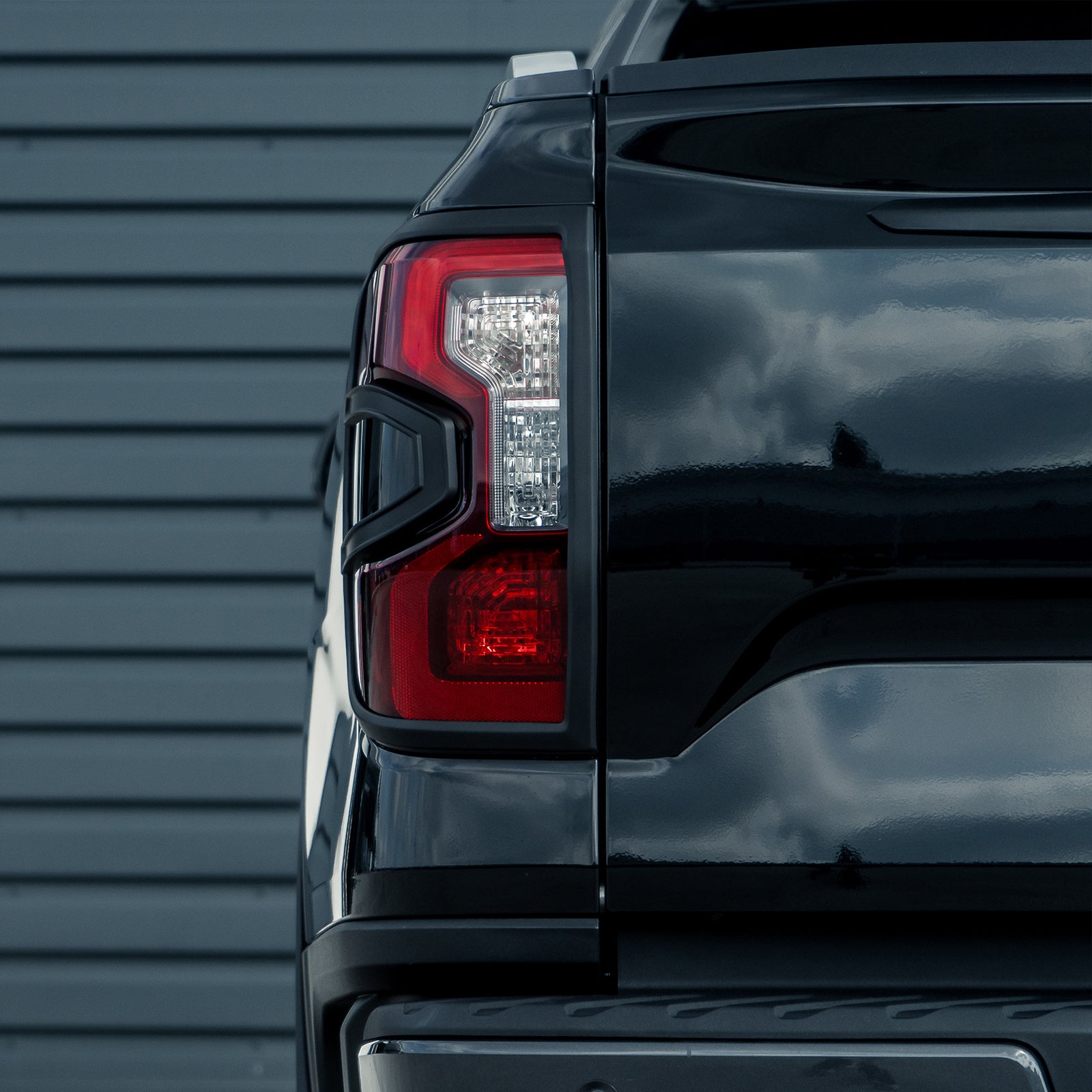 Ford Ranger T9 2023+ Matte Black Tail Light Surrounds