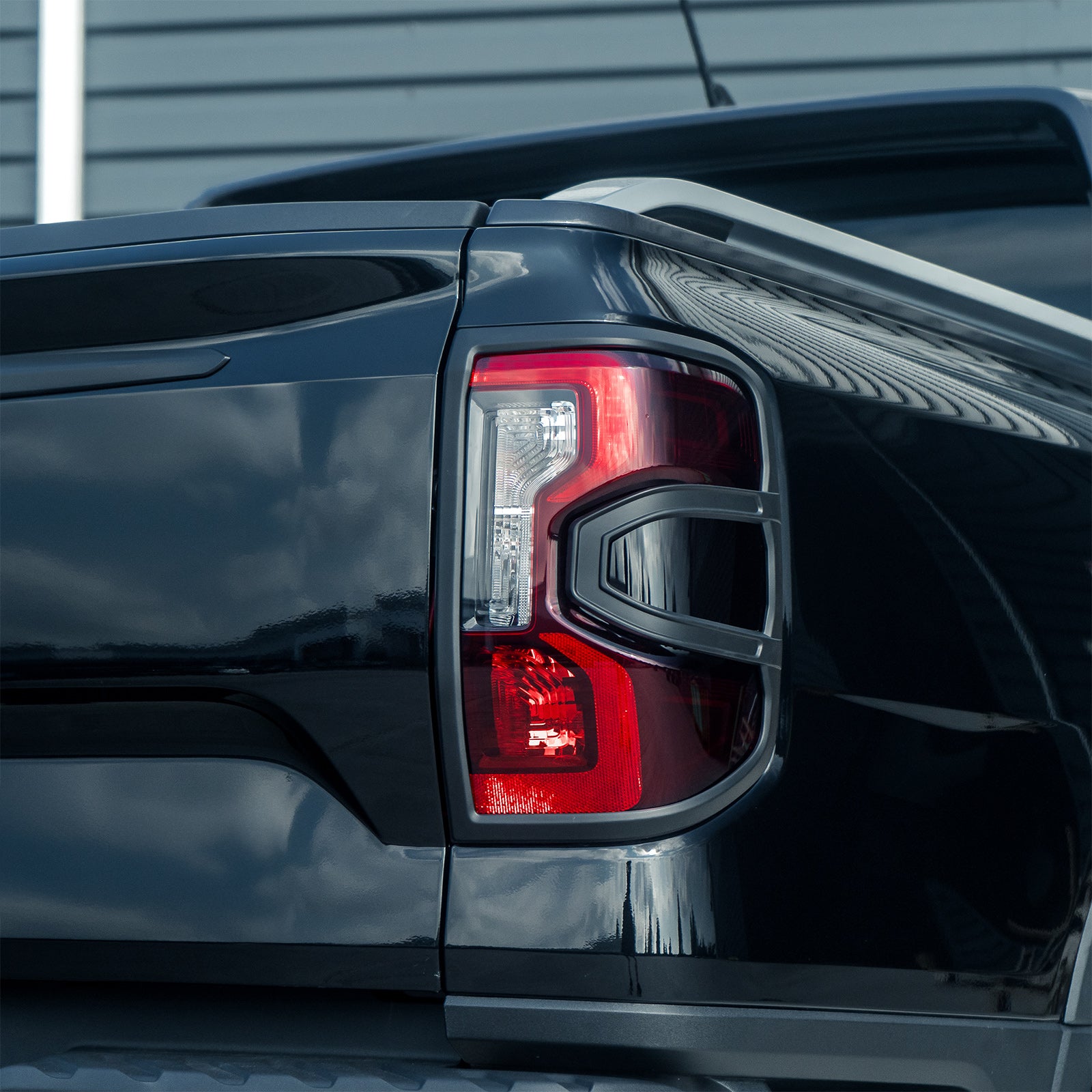 Ford Ranger T9 2023+ Matte Black Tail Light Surrounds