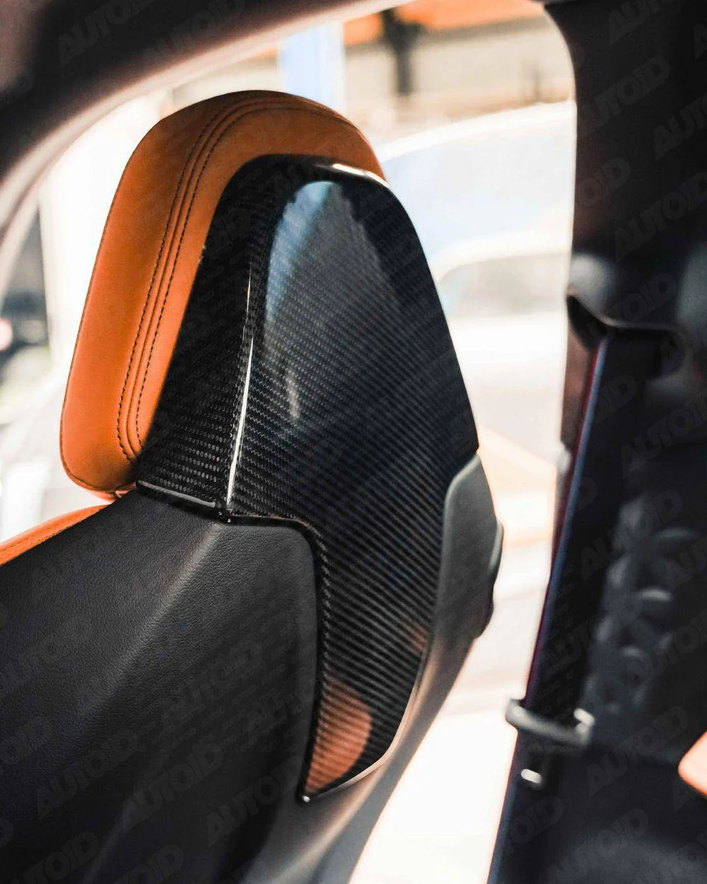 BMW 2 Series G42, M3 G80, M4 G82, M2 G87 Pre-Preg Carbon Fibre Seat Back Cover by TRE (2018+)