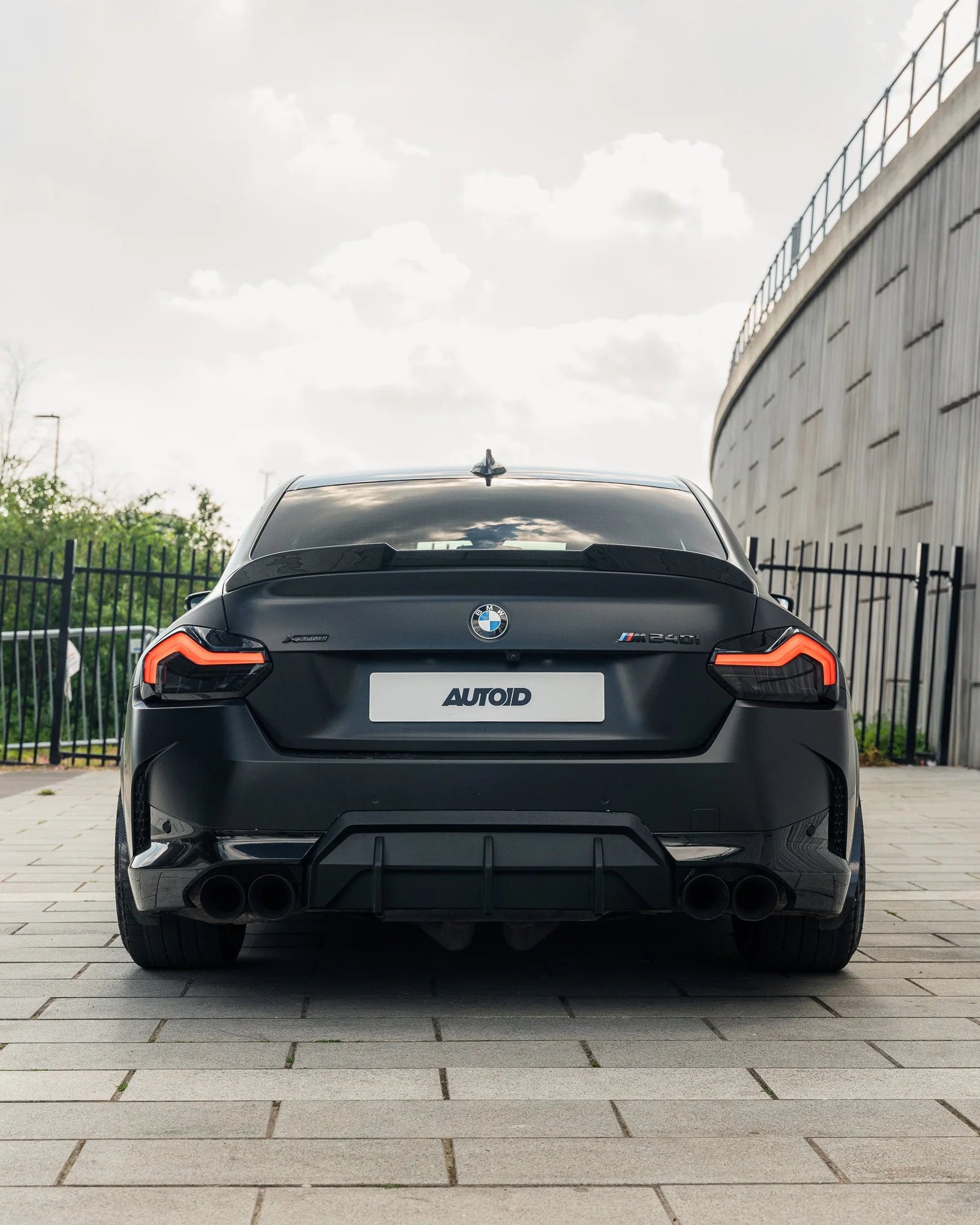 BMW 2 Series M Sport & M240i G42 Pre-Preg Carbon Fibre ID-01 Front Splitter & Rear Spoiler Pack by TRE (2021+)