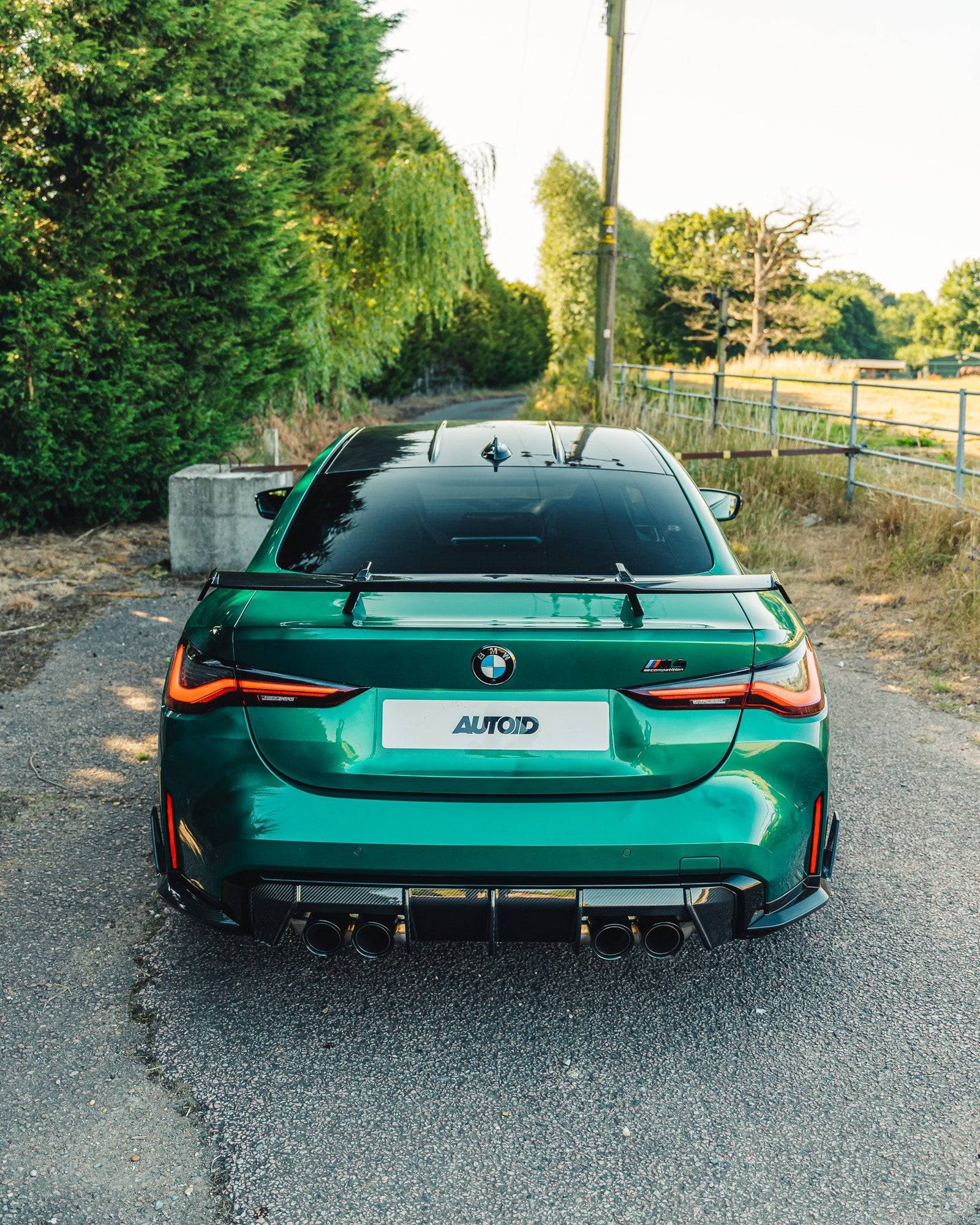 BMW G80 M3 & G82 M4 Pre-Preg Carbon Fibre Rear Spoiler Wing by TRE (2021+)
