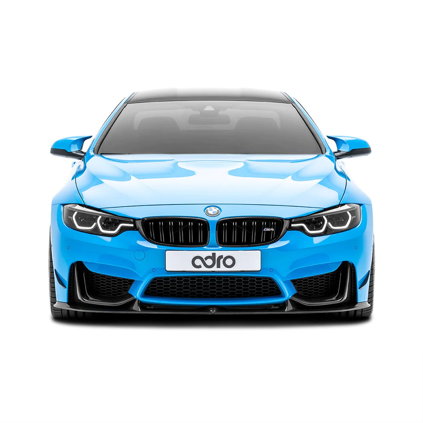 BMW M3 F80 & M4 F82 F83 PRE-PREG CARBON FIBRE FRONT SPLITTER BY ADRO (2014-2020)