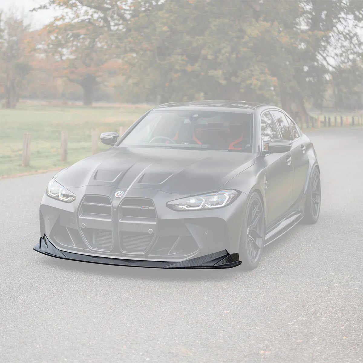 BMW M3 G80 G81 & BMW M4 G82 G83 Pre-Preg Carbon Fibre PR-1 Front Splitter by TRE (2021+)