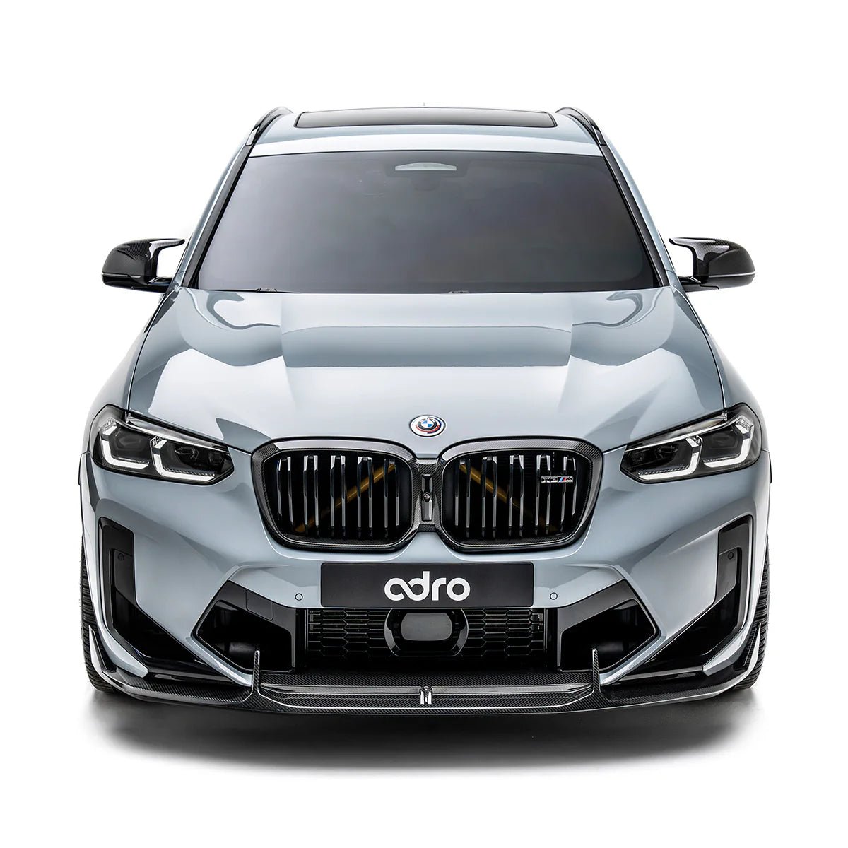 BMW X3M LCI F97 PRE-PREG CARBON FIBRE FRONT SPLITTER BY ADRO (2022+)