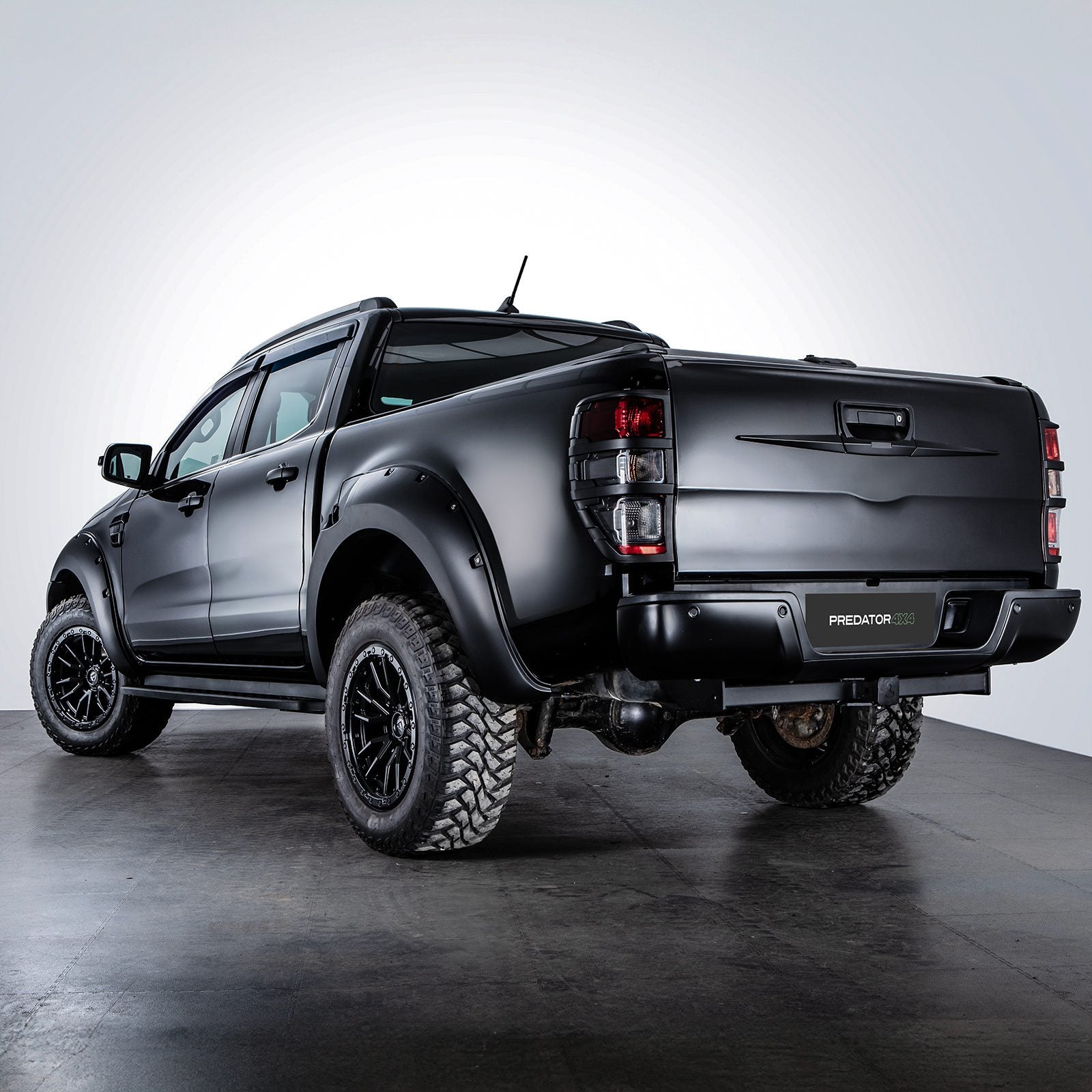 Ford Ranger T6 T7 T8 12-21 Black Tailgate Cover