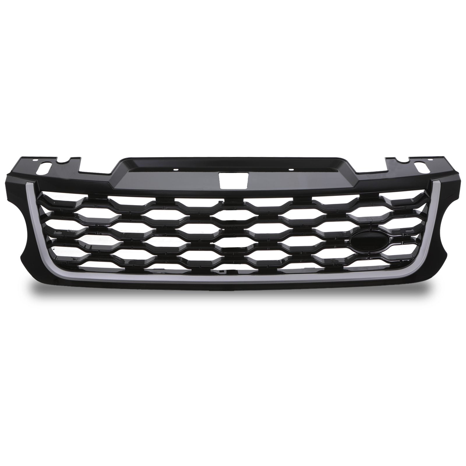 Predator 4x4 Black & Silver Facelift Upgrade Front Grille To Fit Range Rover Sport 14-17