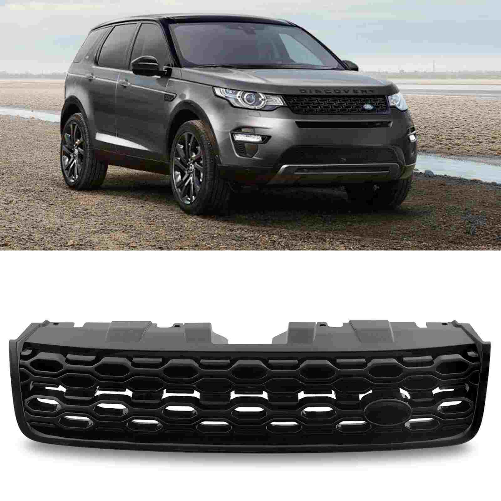 Predator 4x4 Front Black Stealth Look Grille To Fit Land Rover Discovery Sport L550 19+
