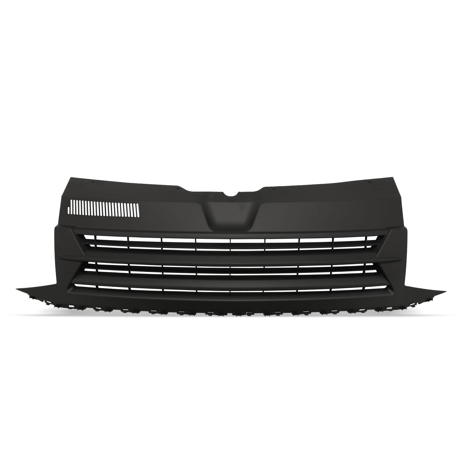 VW Transporter T6 2016+ Matte Black Badgeless Grille