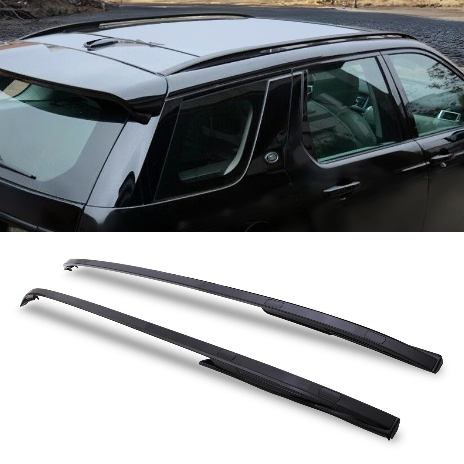 Predator 4x4 Panoramic Roof Rails To Fit Land Rover Discovery Sport L550 15+