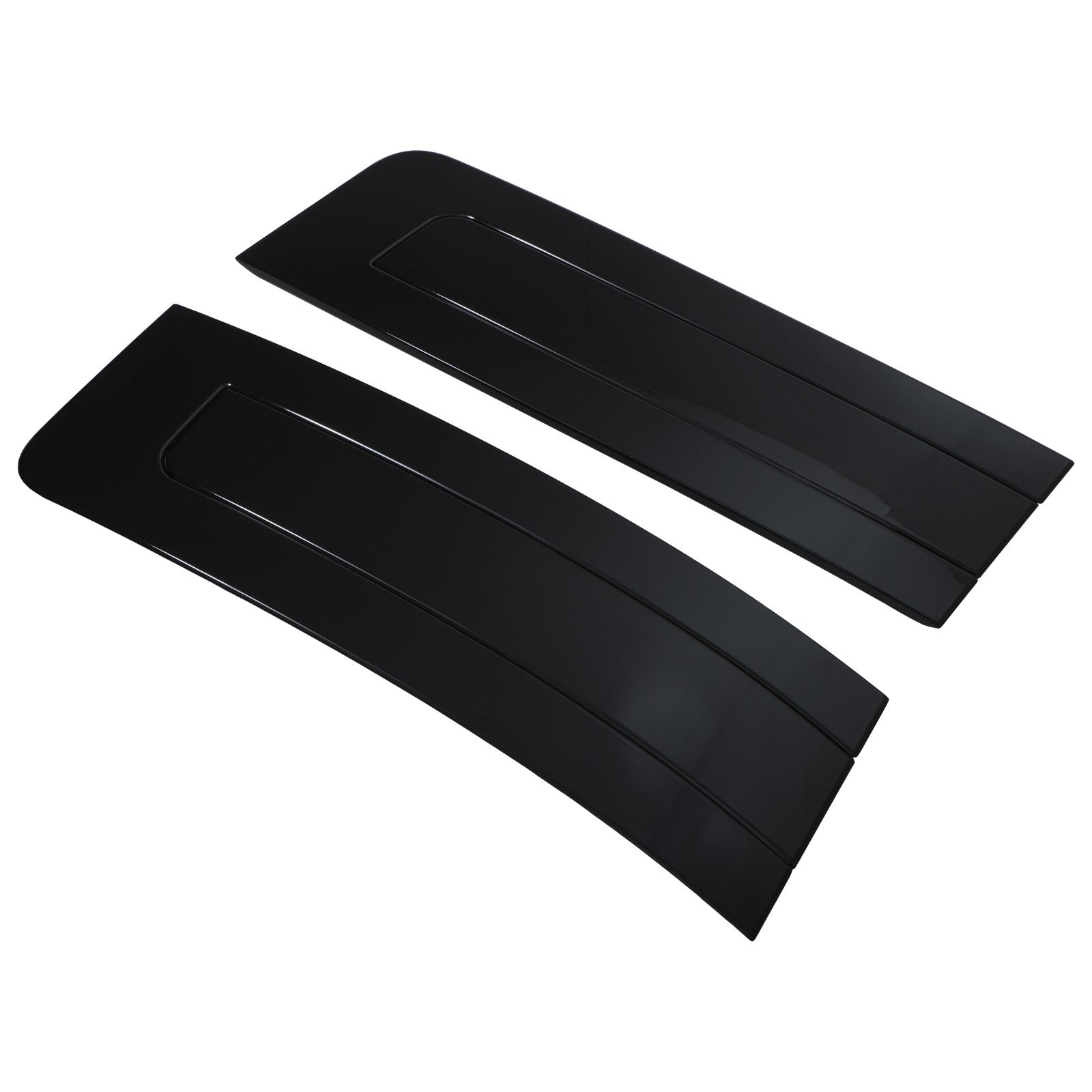 Predator 4x4 All Black Gloss Side Vents To Fit Range Rover Vogue L460 2022+