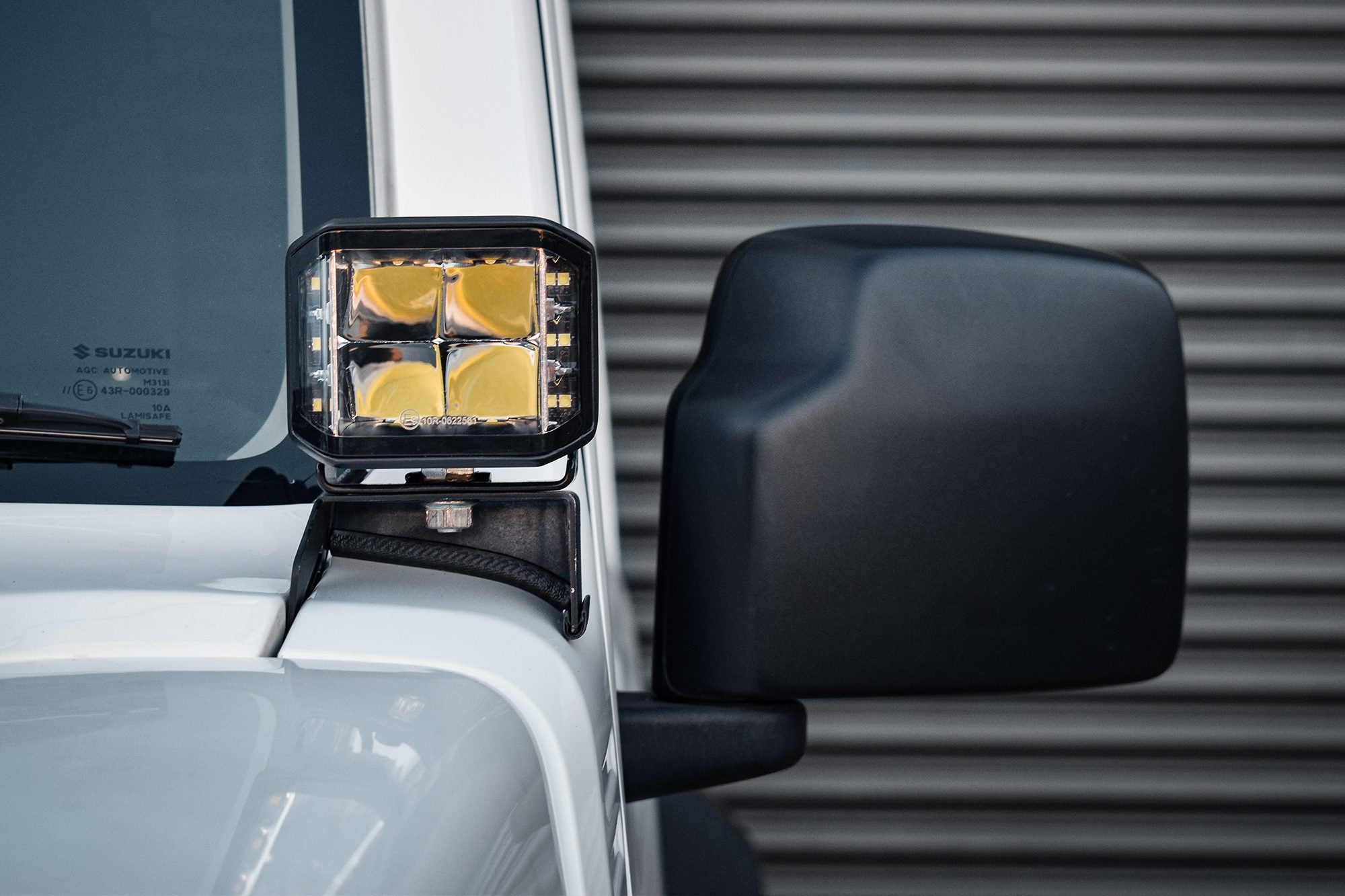 Stealth Suzuki Jimny 2018+ Twin 4" Dark Force LED Bonnet Kit - 16,800 Lumens