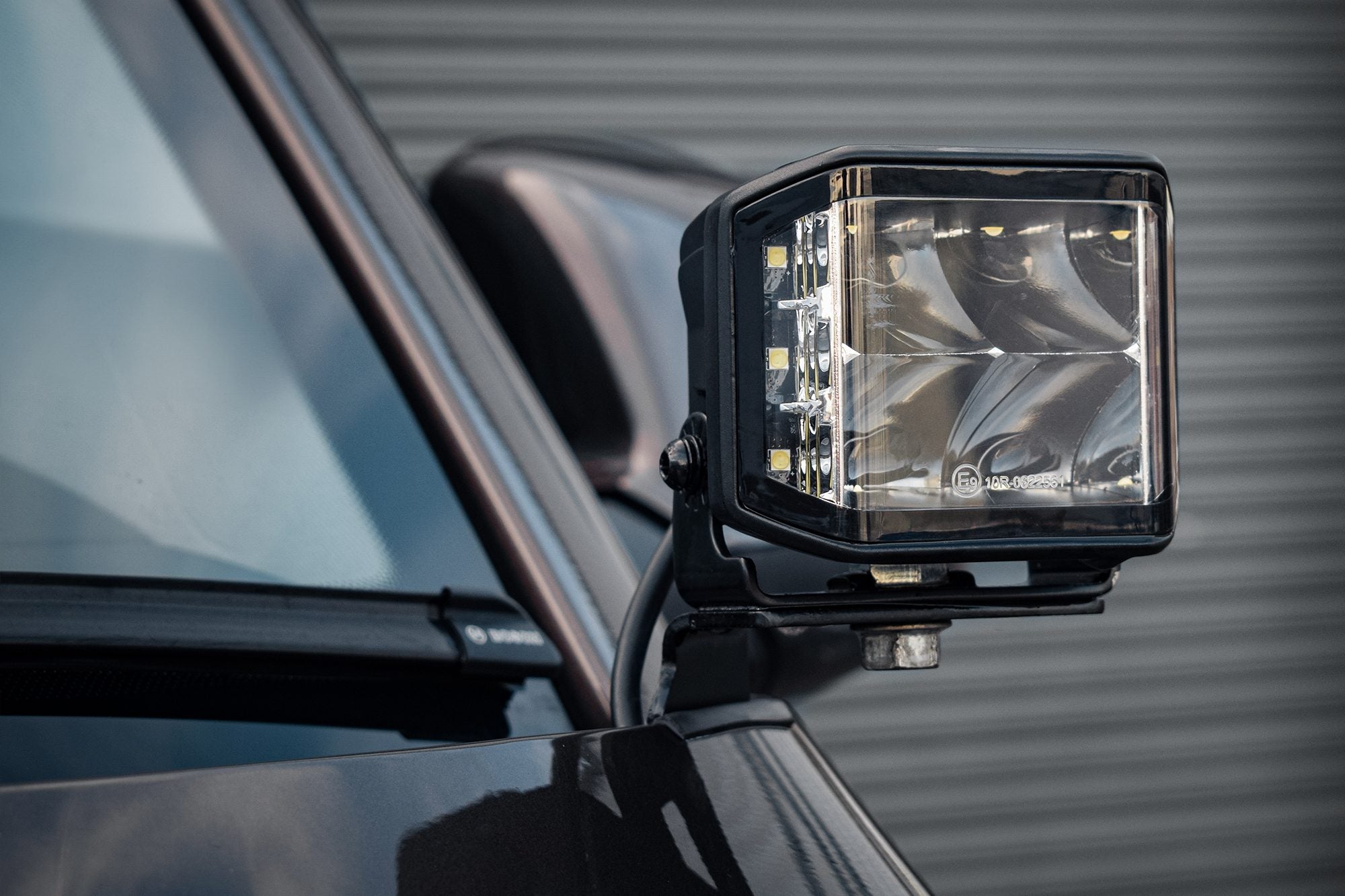 Stealth VW Transporter T5.1 2009-2015 Twin 4" Dark Force LED Bonnet Kit - 16,800 Lumens