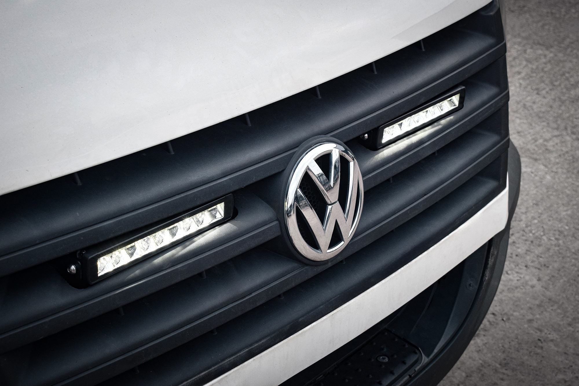 Stealth VW Crafter 2011-2017 Twin 10" Luminous LED Integration Grille Kit - 7,560 Lumens