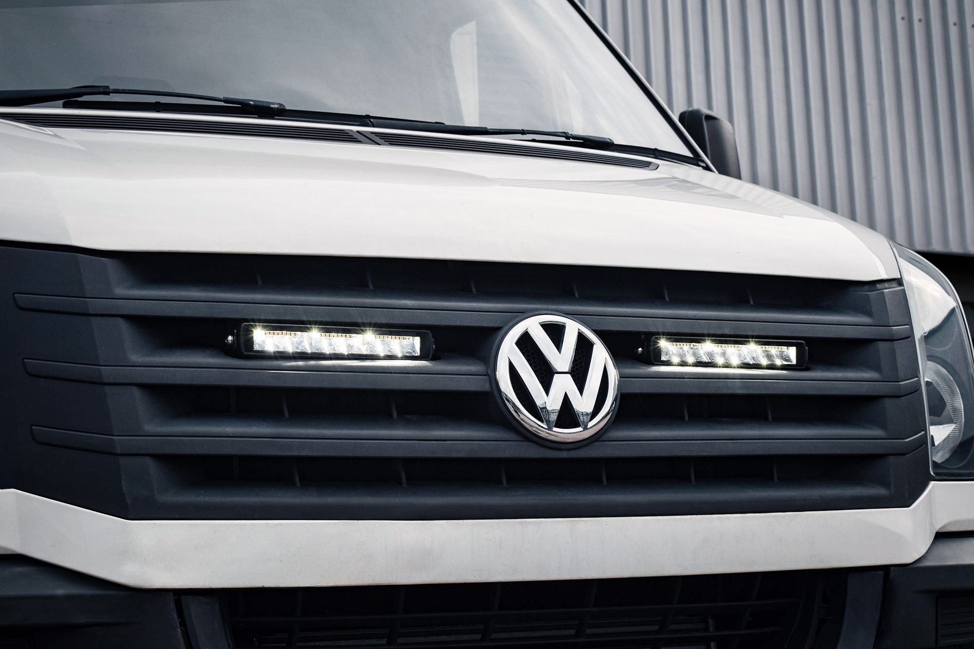 Stealth VW Crafter 2011-2017 Twin 10" Luminous LED Integration Grille Kit - 7,560 Lumens