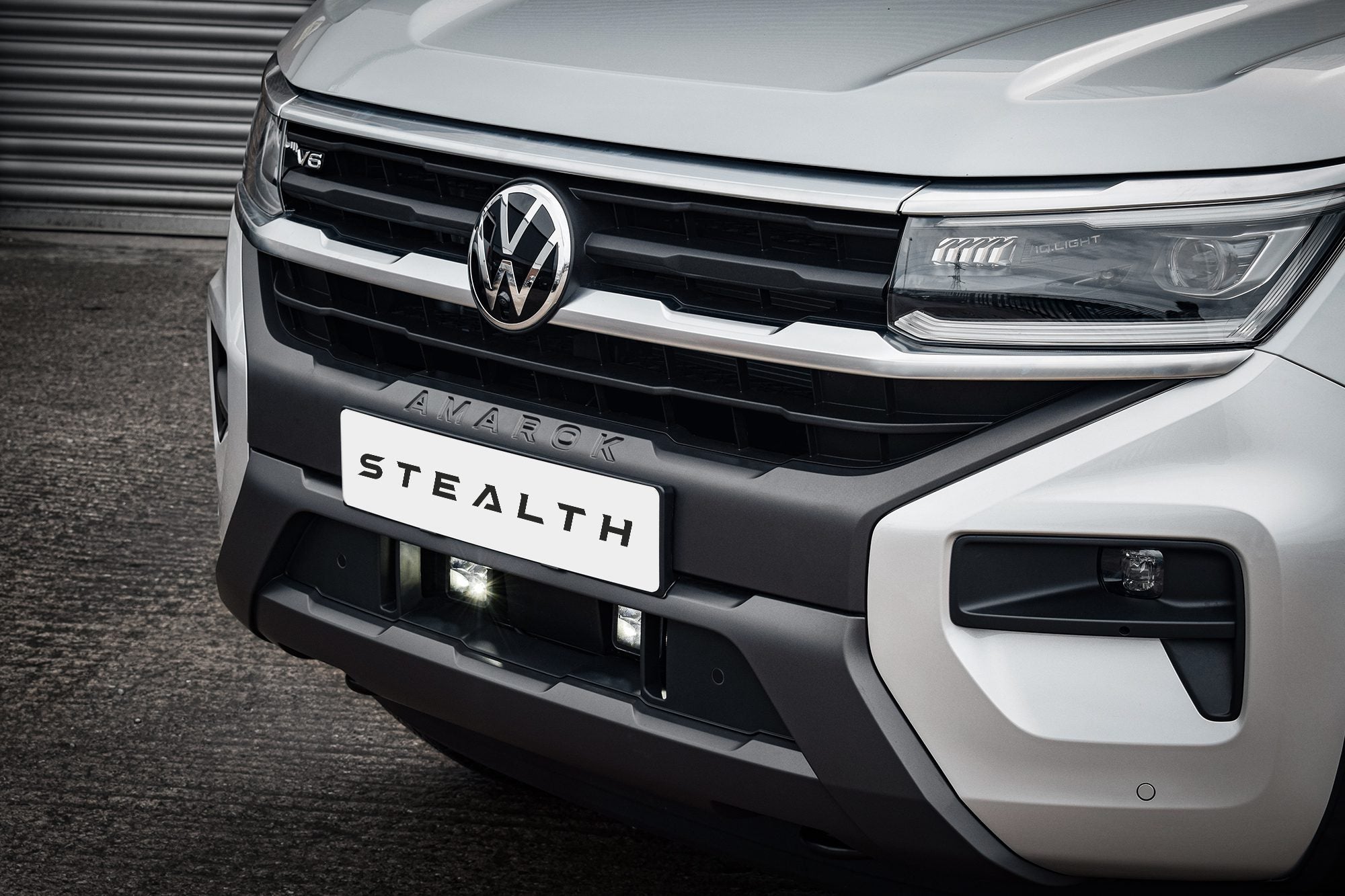 Stealth VW Amarok 2023+ Twin 3" Luminous LED Integration Grille Kit - 9,600 Lumens