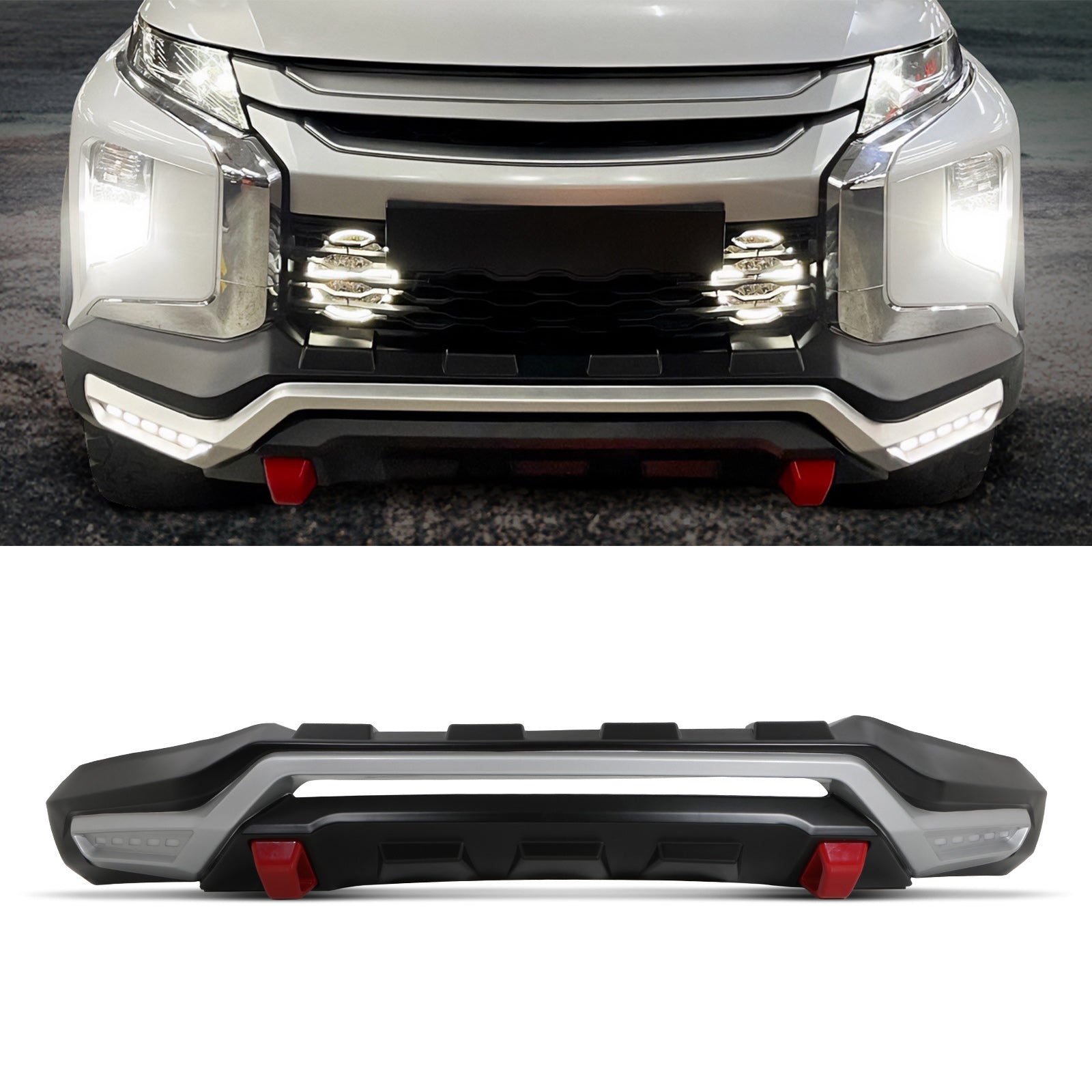 Mitsubishi L200 Triton 2019+ Front LED Bumper