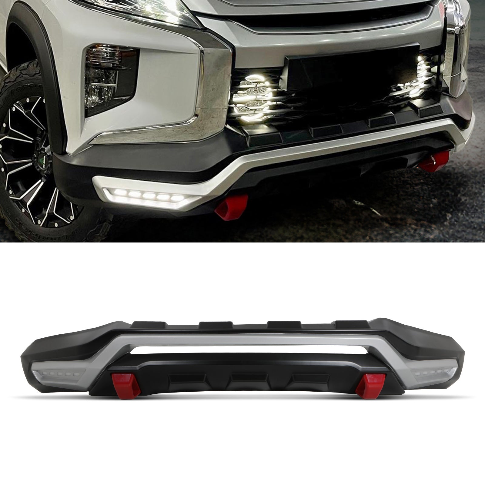 Mitsubishi L200 Triton 2019+ Front LED Bumper