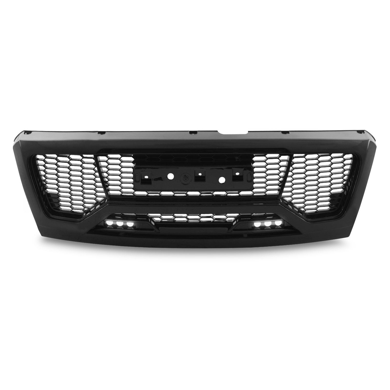 Isuzu D Max 17-20 4X4 Black Grille With LED's