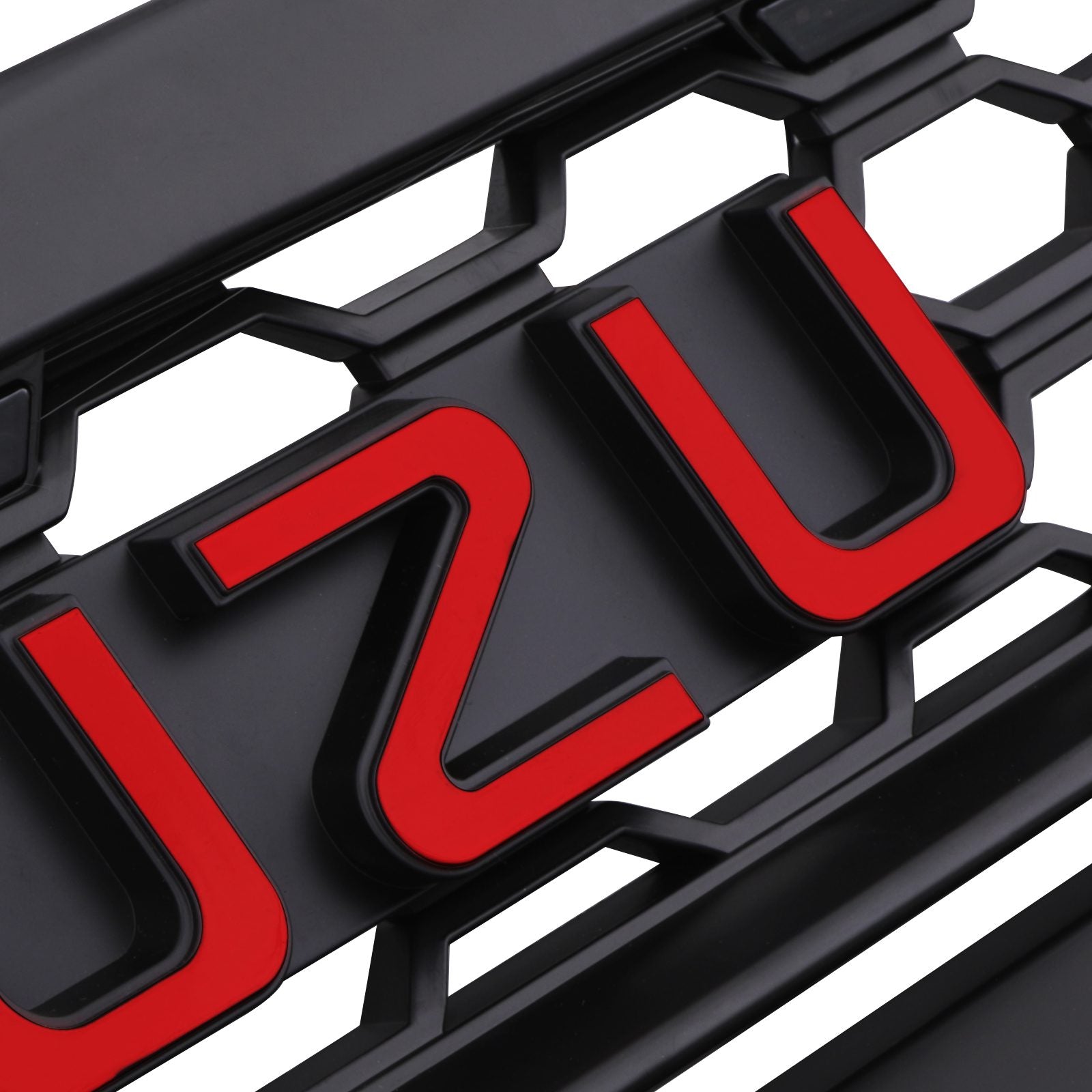 Isuzu D Max 17-20 Black Grille With LED's