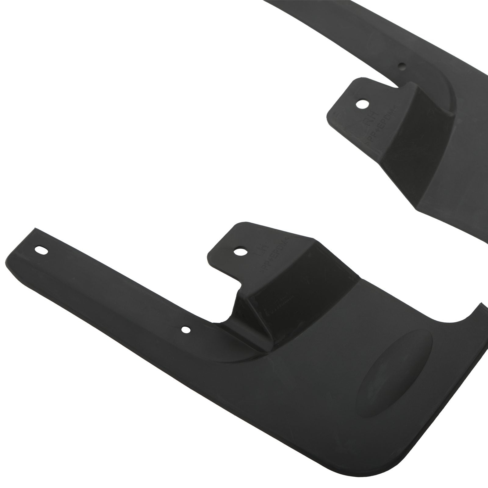 Isuzu D Max 2012+ Black Mud Guard Flaps