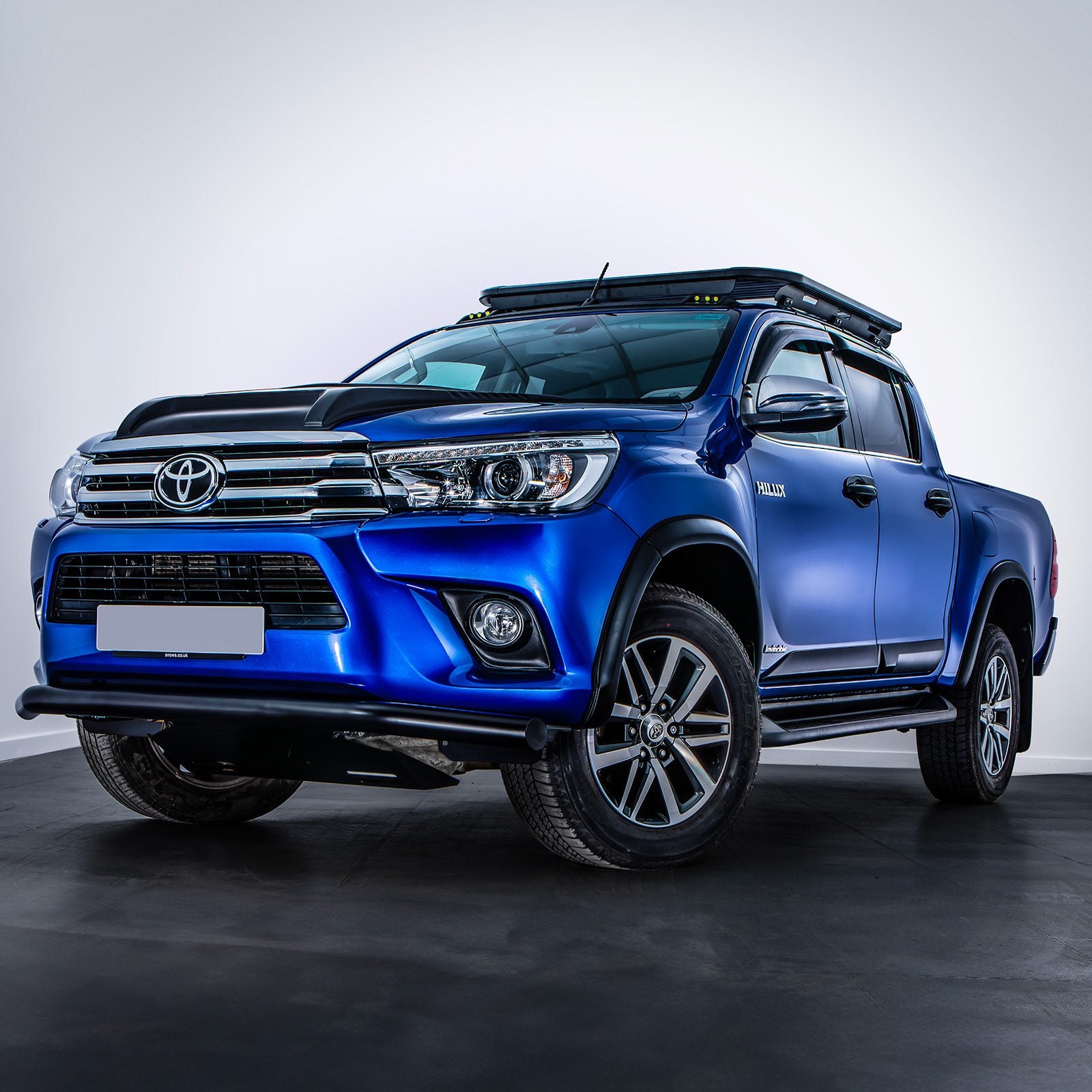Toyota Hilux Revo 15-20 Rear LED Smoked Tail Lights