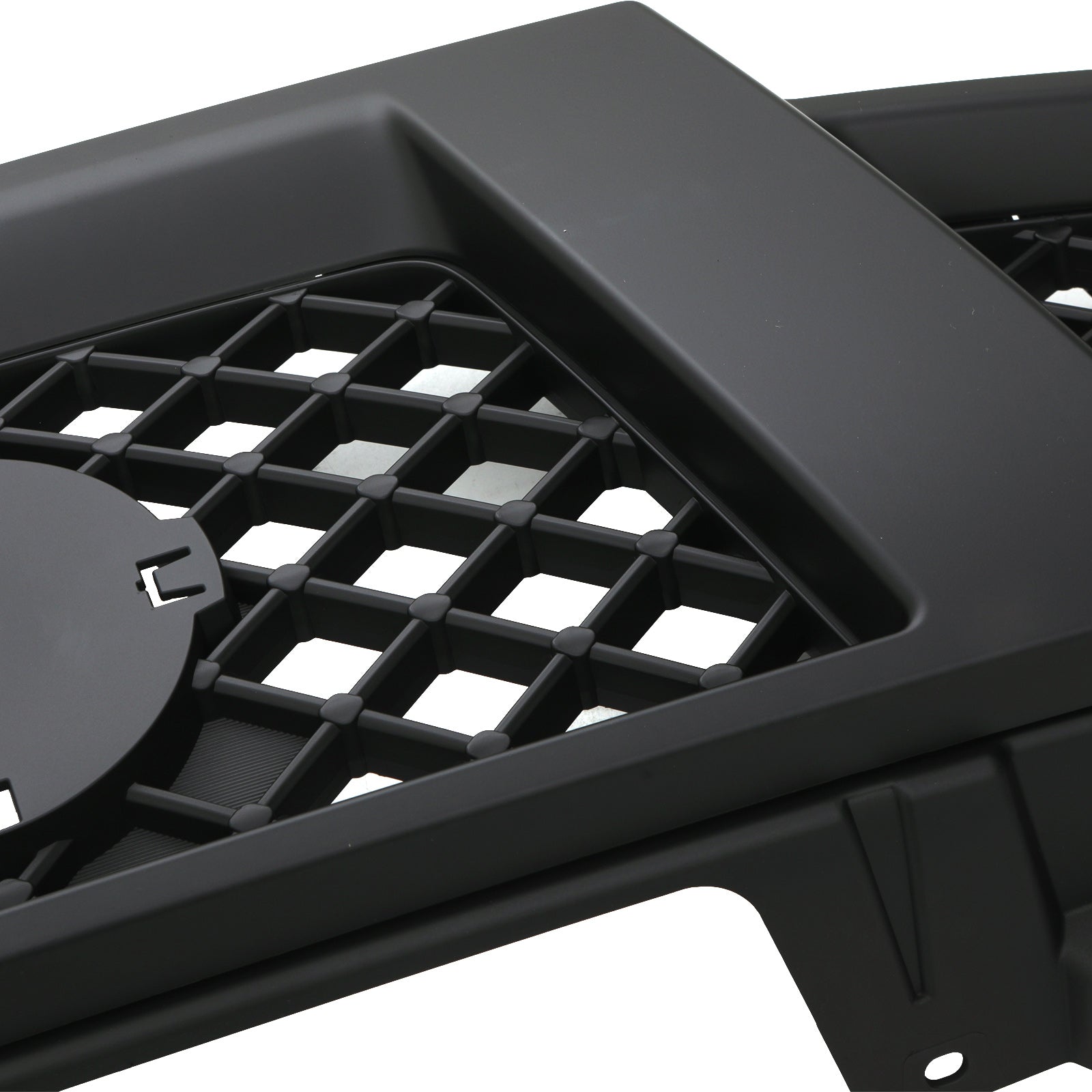 Nissan Navara D40 05-10 Matte Black Front Grille