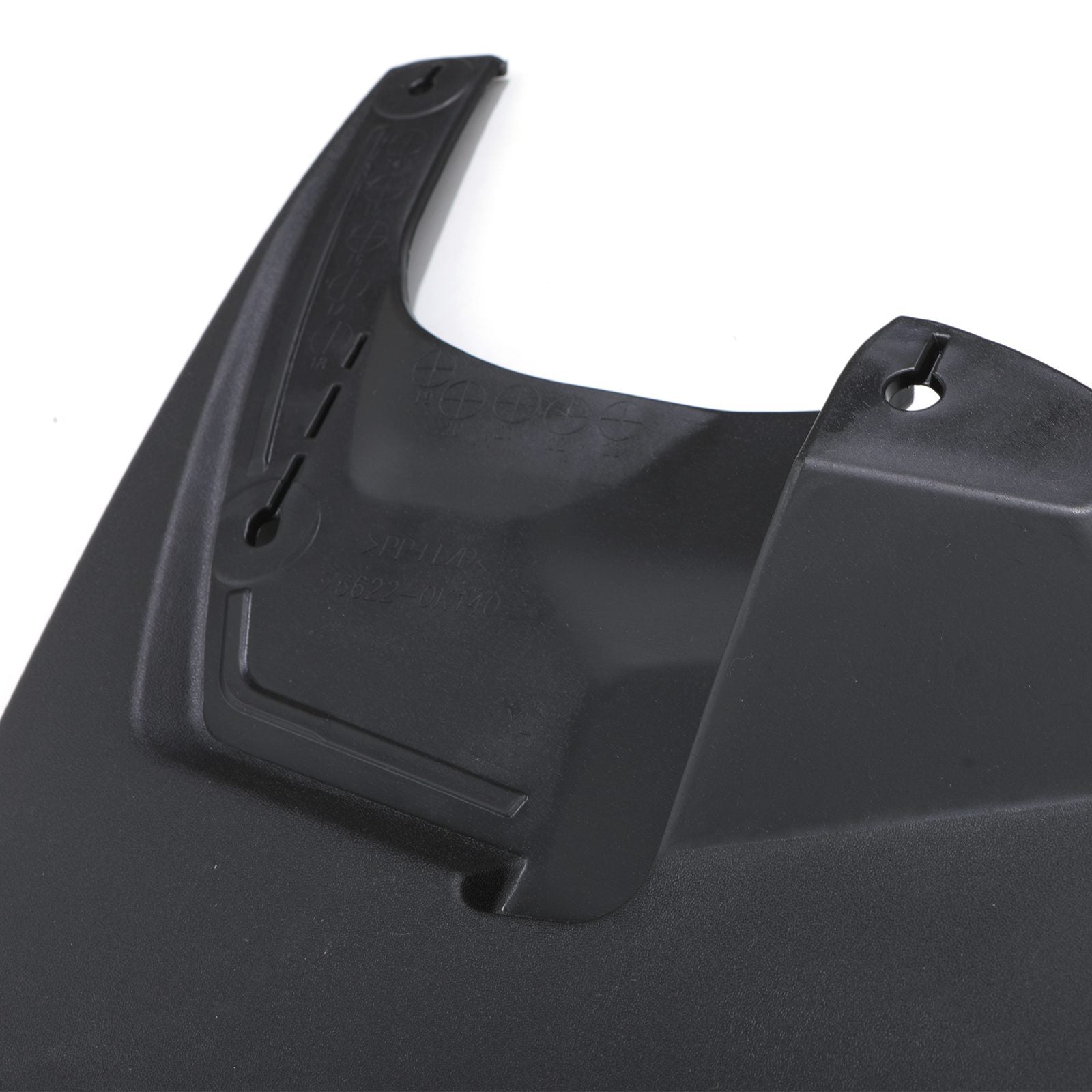 Toyota Hilux Revo MK8 15-21 Black Mud Guard Flaps