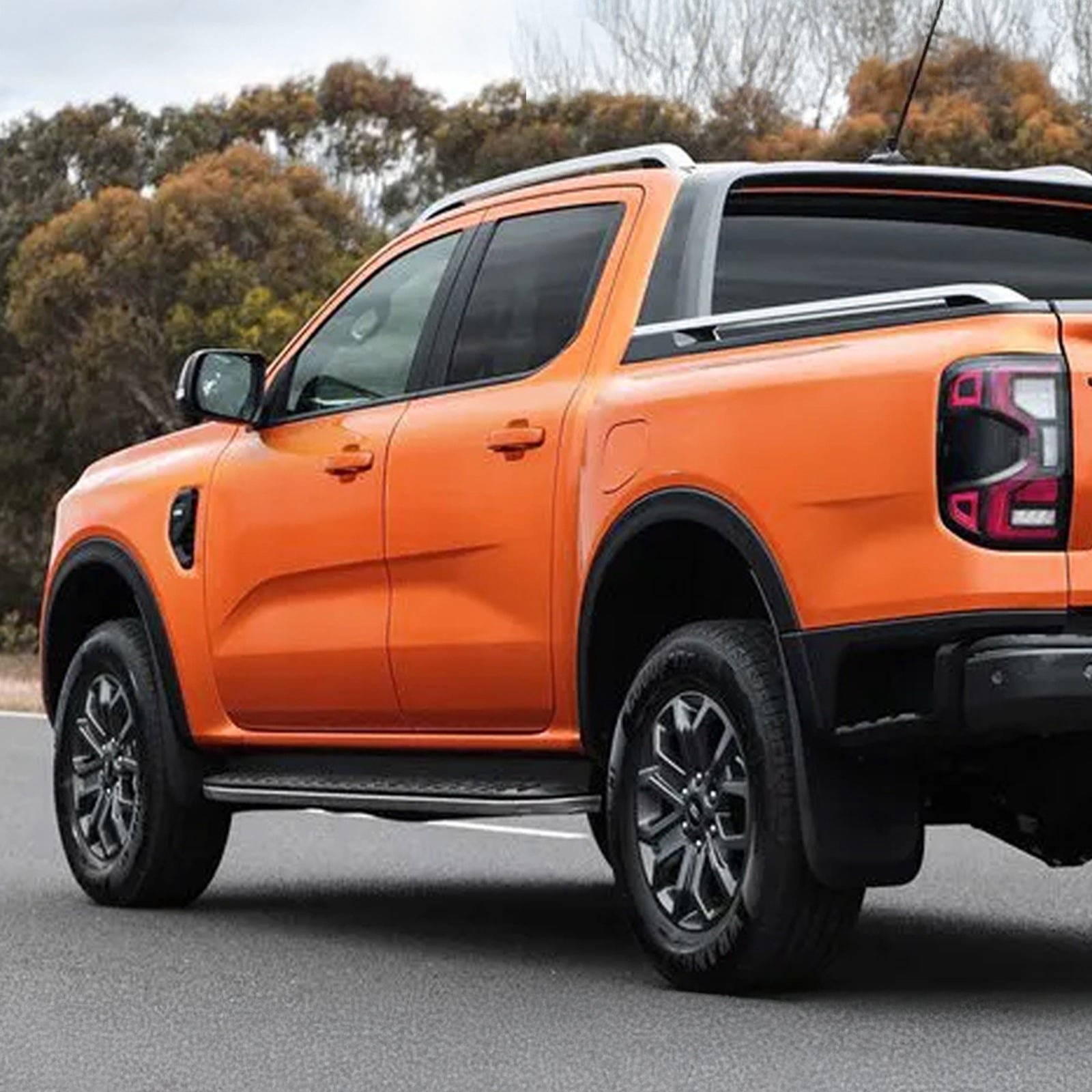 Ford Ranger T9 2023+ Silver Roof Rails
