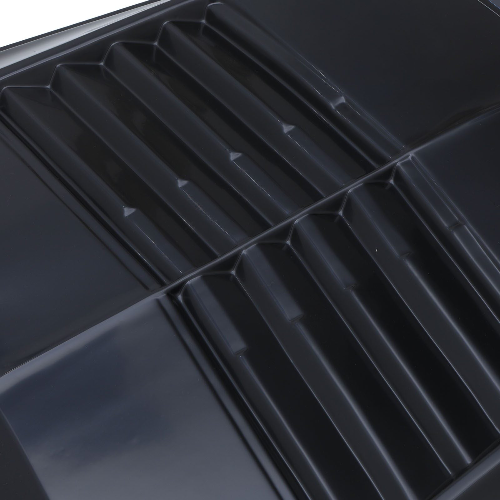 Nissan Navara D23 NP300 15-21 Black Raptor Style Bonnet Scoop