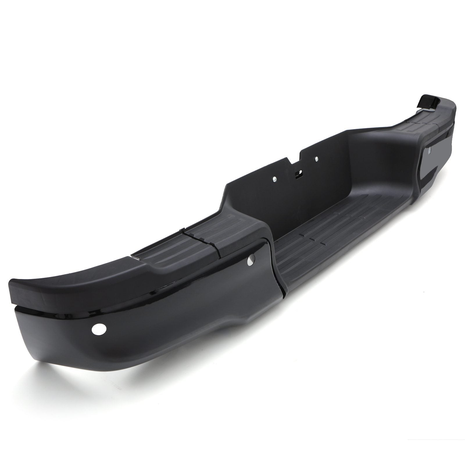 Toyota Hilux Revo MK8 2015+ Black Rear Bumper