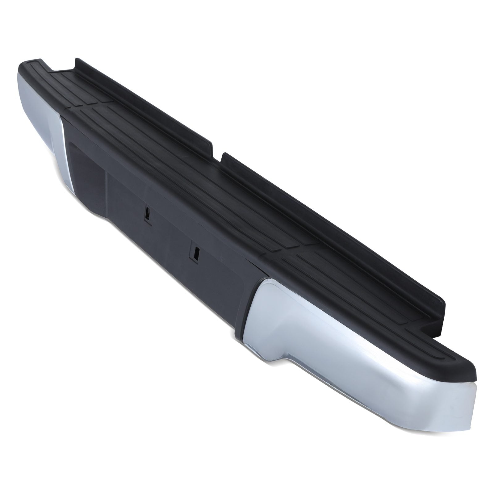 Isuzu D-Max RT 12-20 Chrome Rear Bumper with Sensor holes