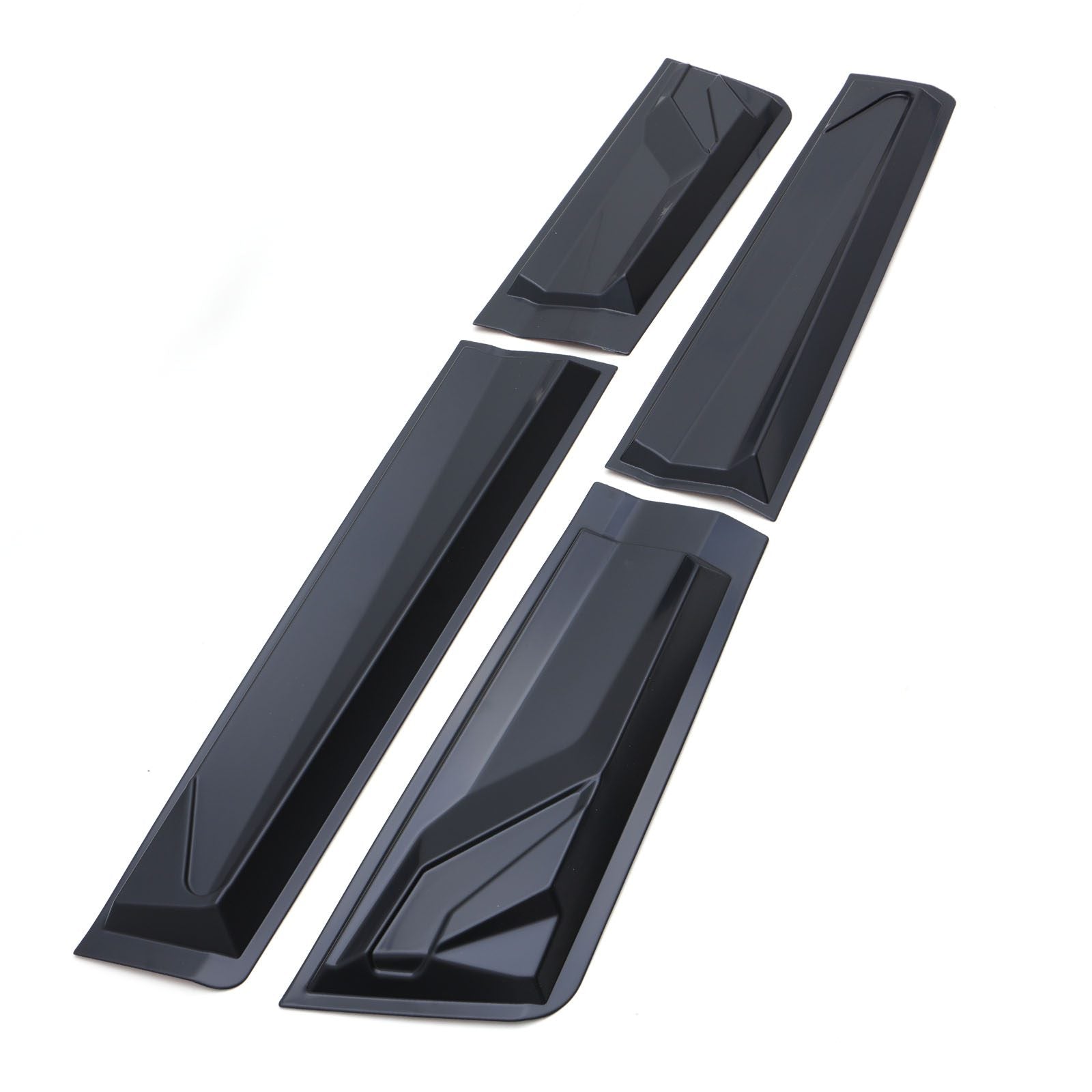 Isuzu D-Max Double Cab RG 2021+ Black Body Cladding Door Kit