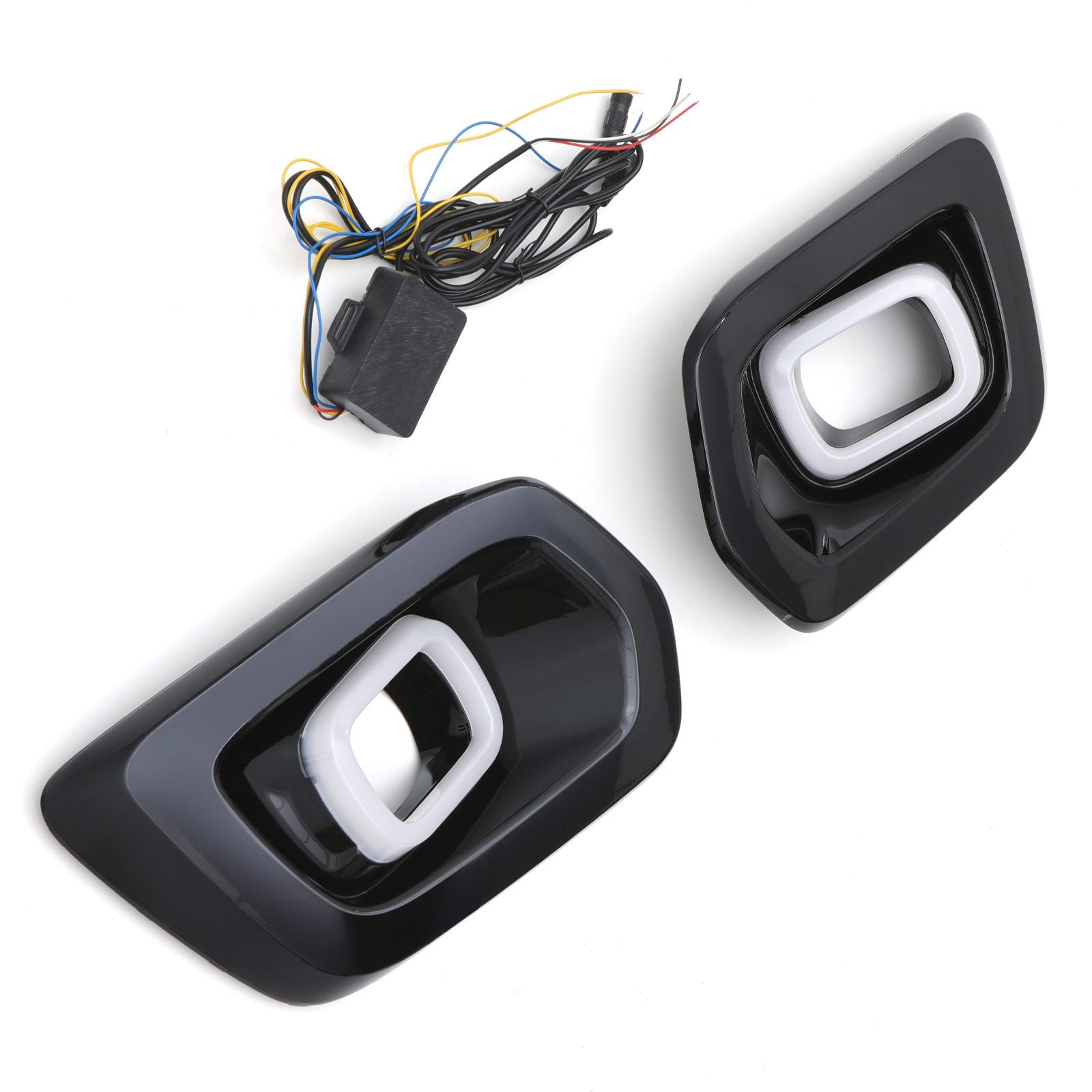 Ford Ranger T8 18-22 LED DRL Fog Light Surrounds