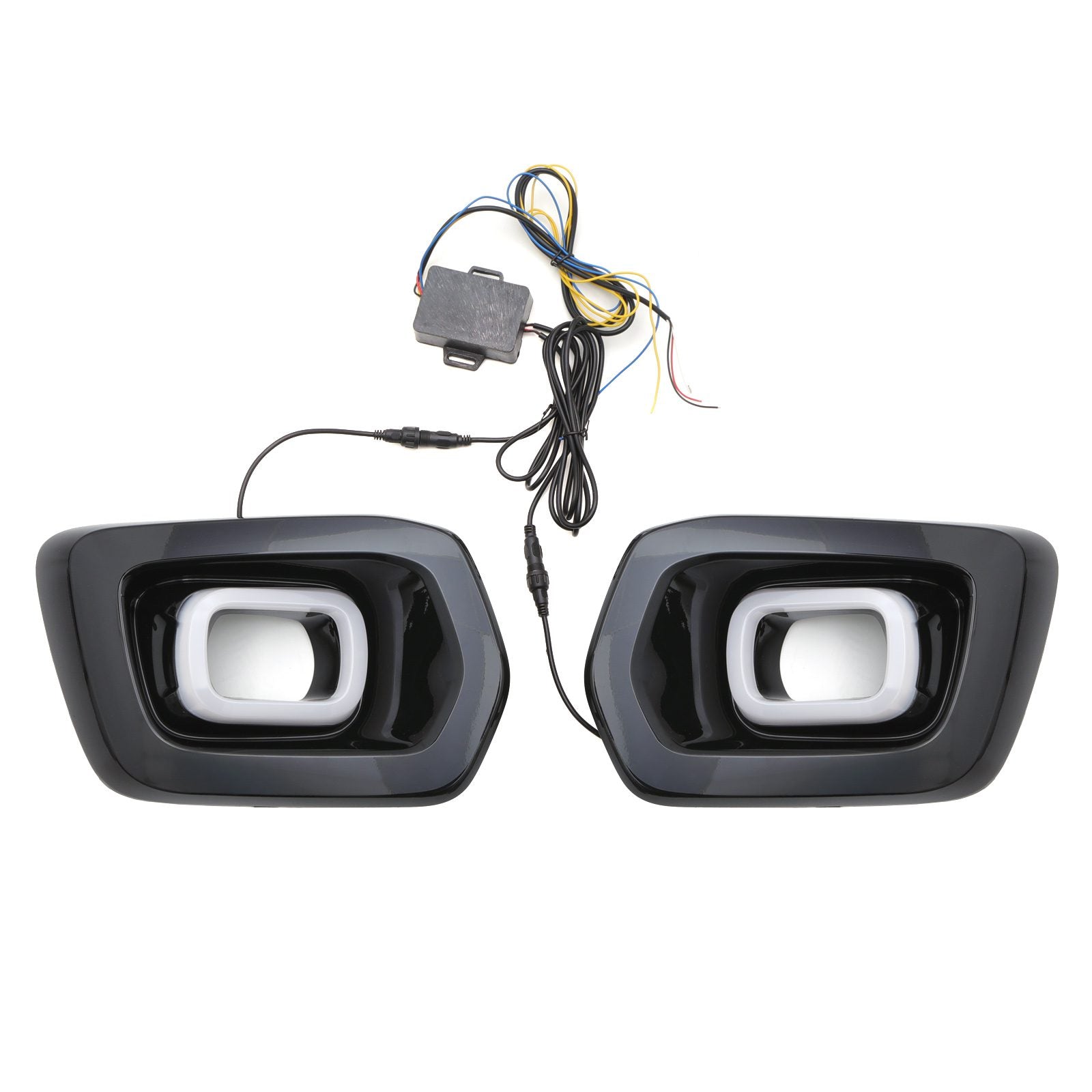 Ford Ranger T8 18-22 LED DRL Fog Light Surrounds