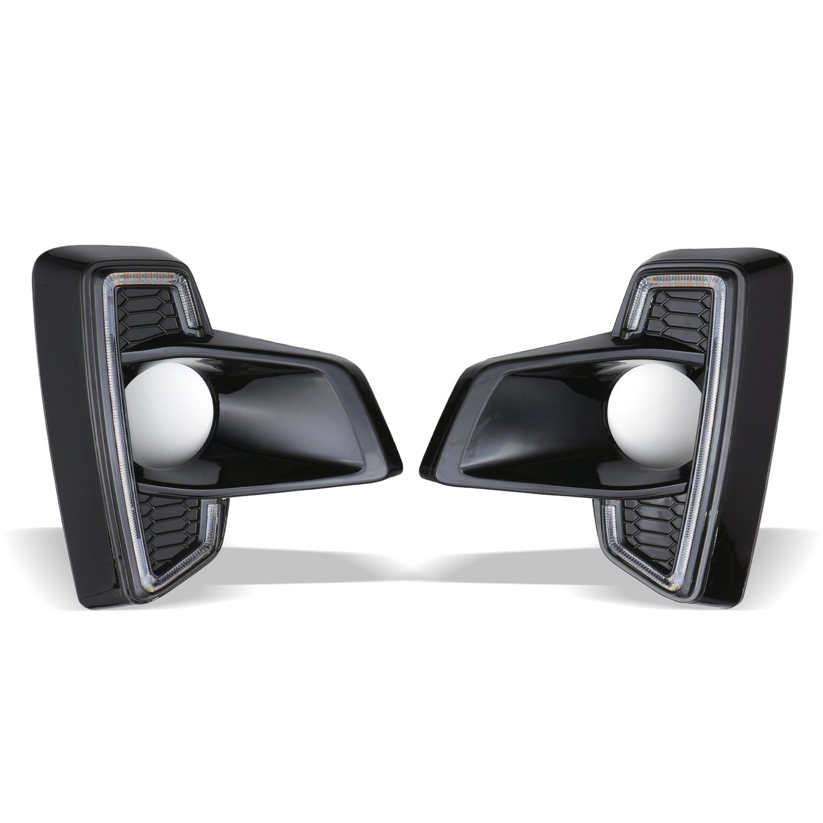 Toyota Hilux Invincible X Revo MK8 18-20 LED DRL & Fog Light Surrounds