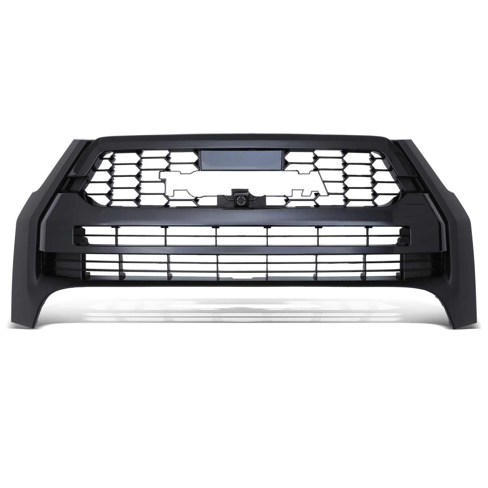 Toyota Hilux Invincible X MK9 2021+ Gloss Black GR Sport Style Front Grille