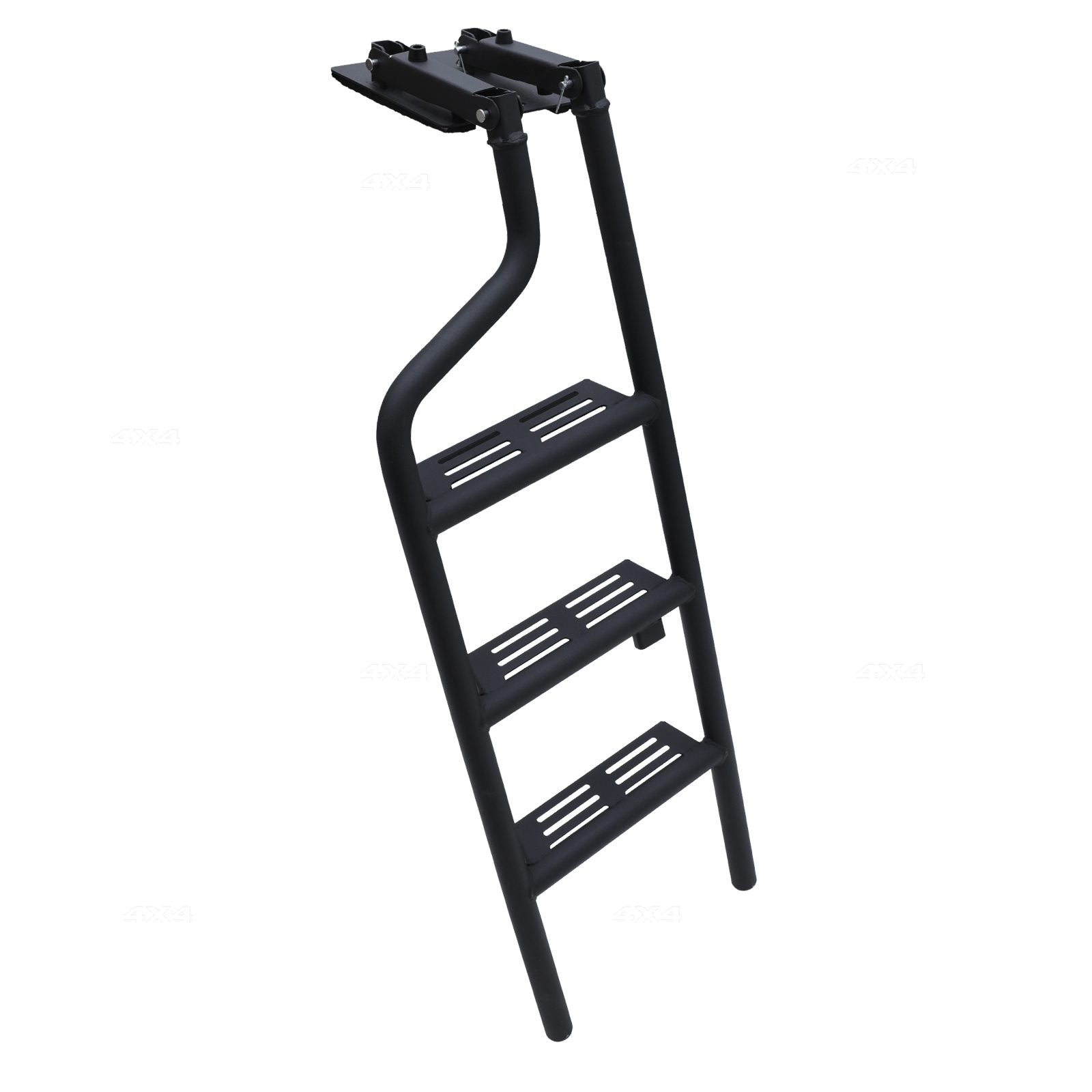 Isuzu D-Max RT RG 2002+ Black Rear Tailgate Folding Ladder